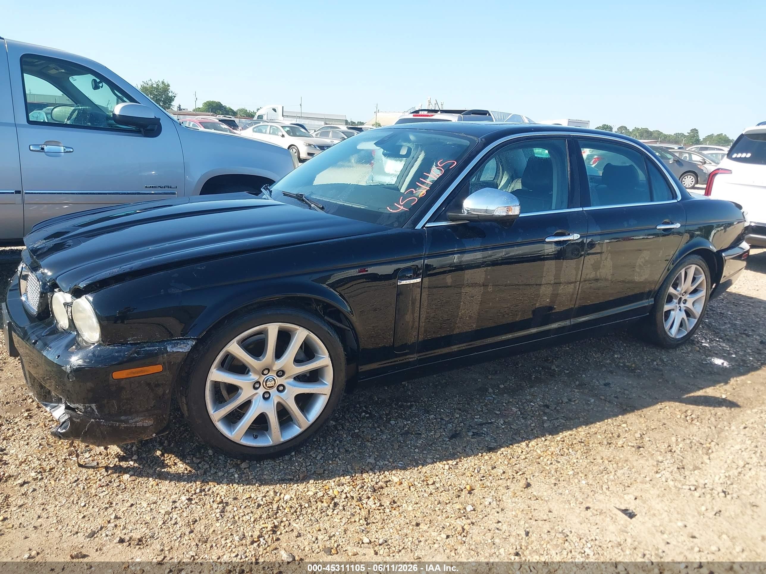 2009 Jaguar Xj Xj8 Черный vin: SAJWA71B79SH31529