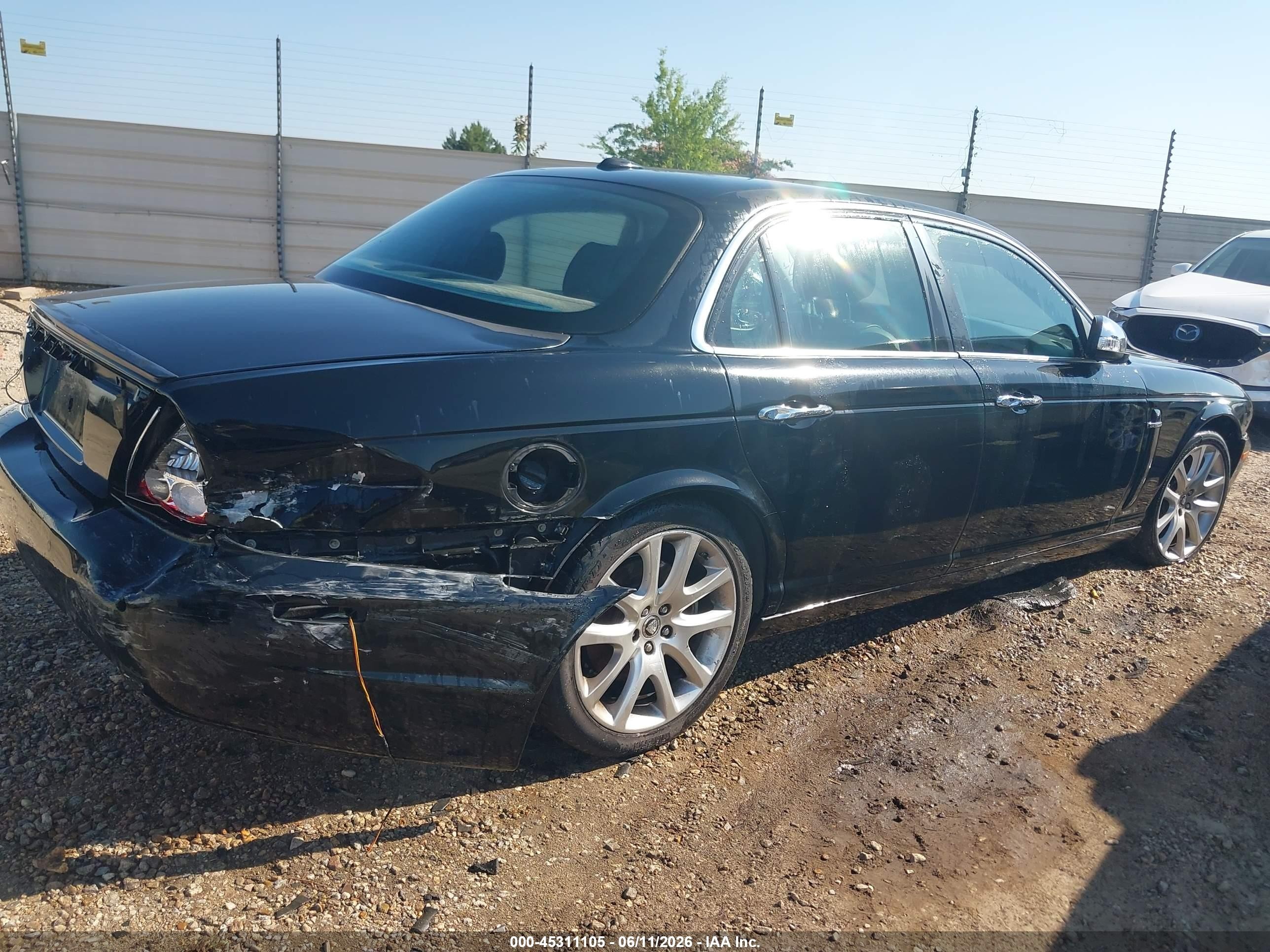 2009 Jaguar Xj Xj8 Черный vin: SAJWA71B79SH31529