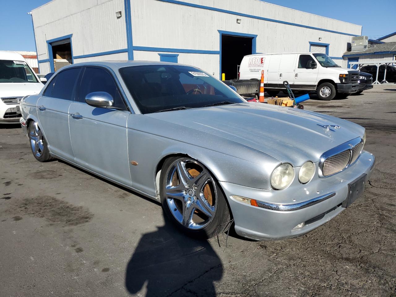 2007 Jaguar Xj8 Silver vin: SAJWA71B87SH17913