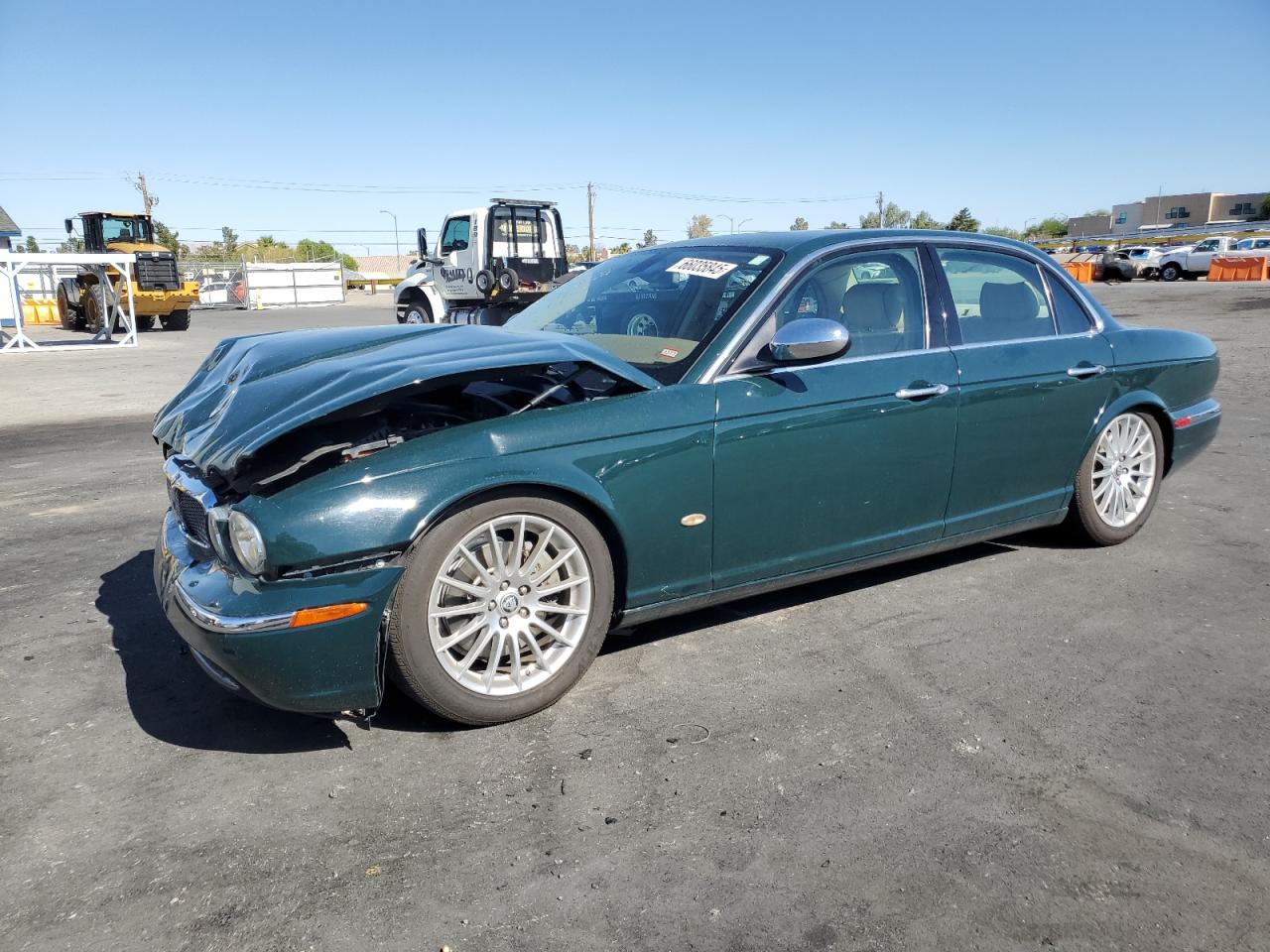 2007 Jaguar Xj8 Green vin: SAJWA71BX7SH13359