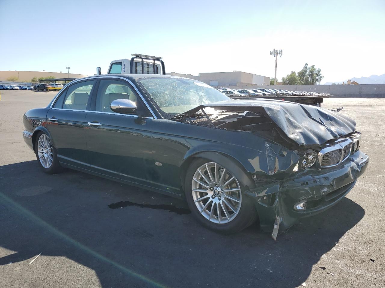 2007 Jaguar Xj8 Green vin: SAJWA71BX7SH13359