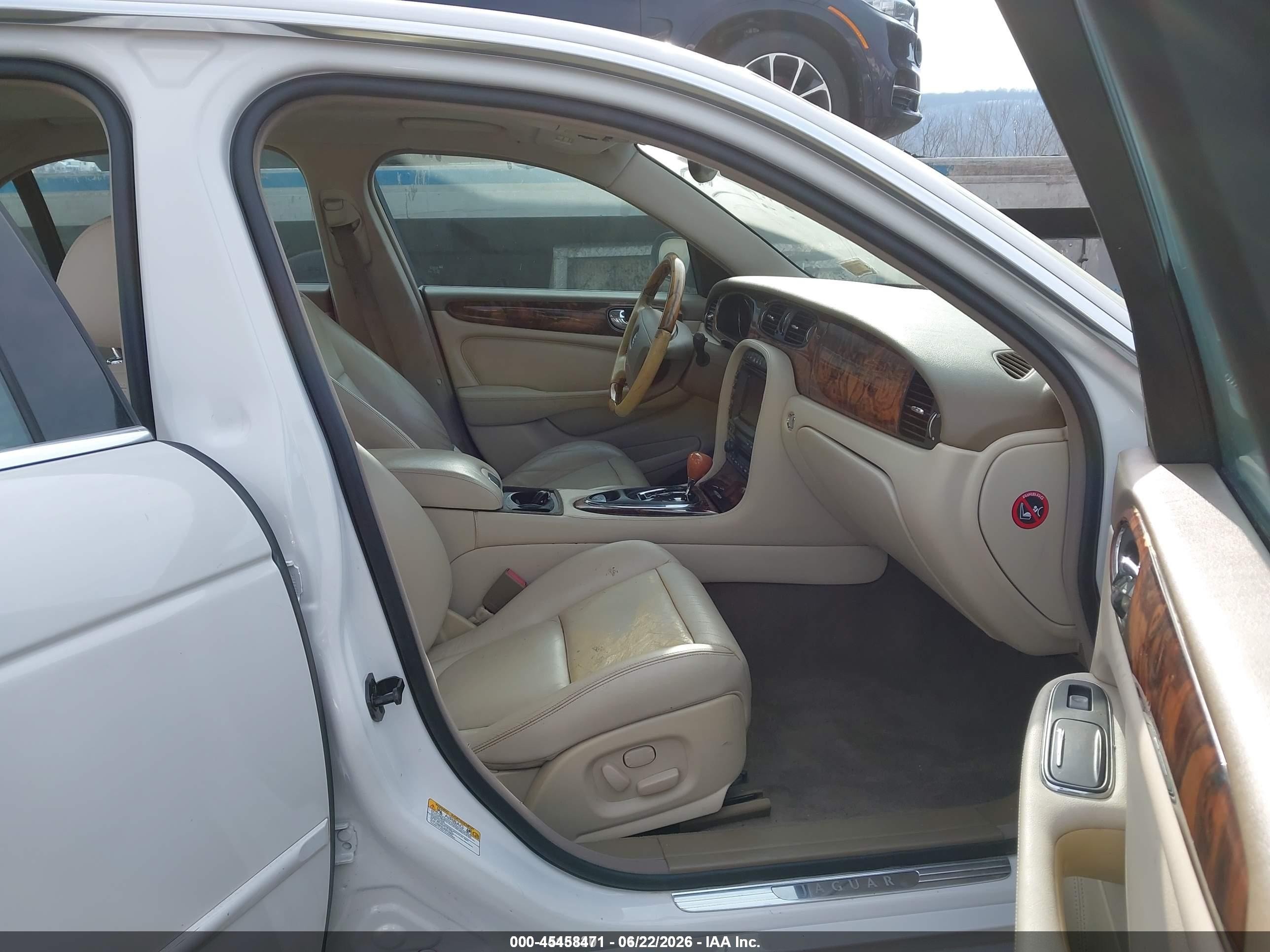 2004 Jaguar Xj Xj8 White vin: SAJWA71C24SG34465