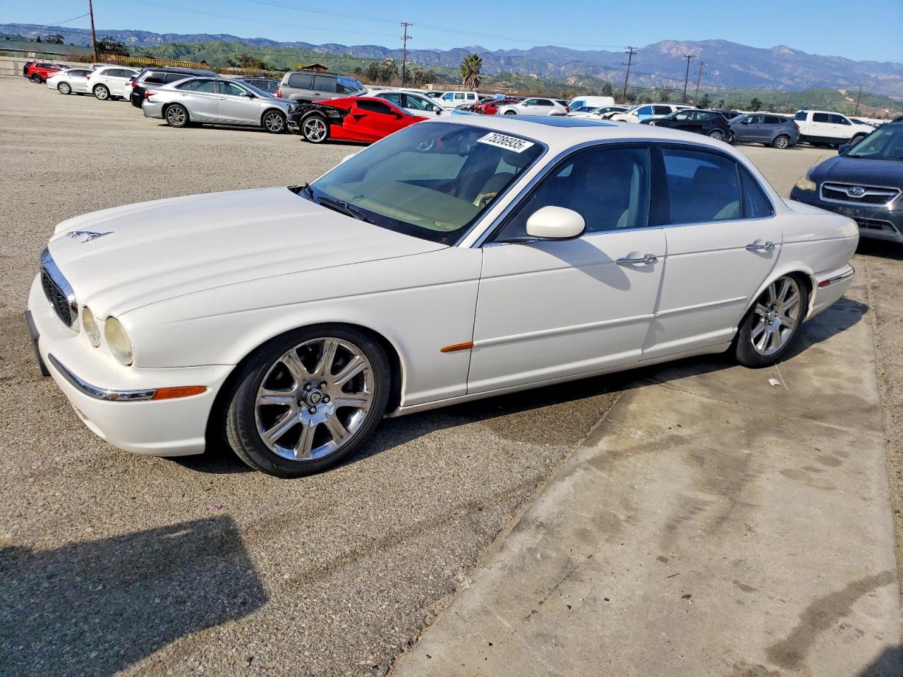 2004 Jaguar Xj8 Белый vin: SAJWA71C54SG17756