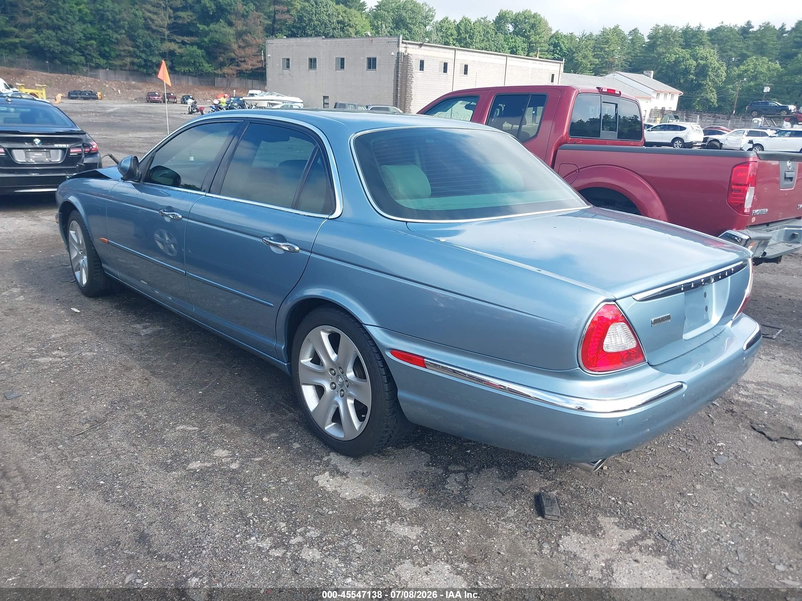2004 Jaguar Xj Xj8 Light Blue vin: SAJWA71C64SG13036