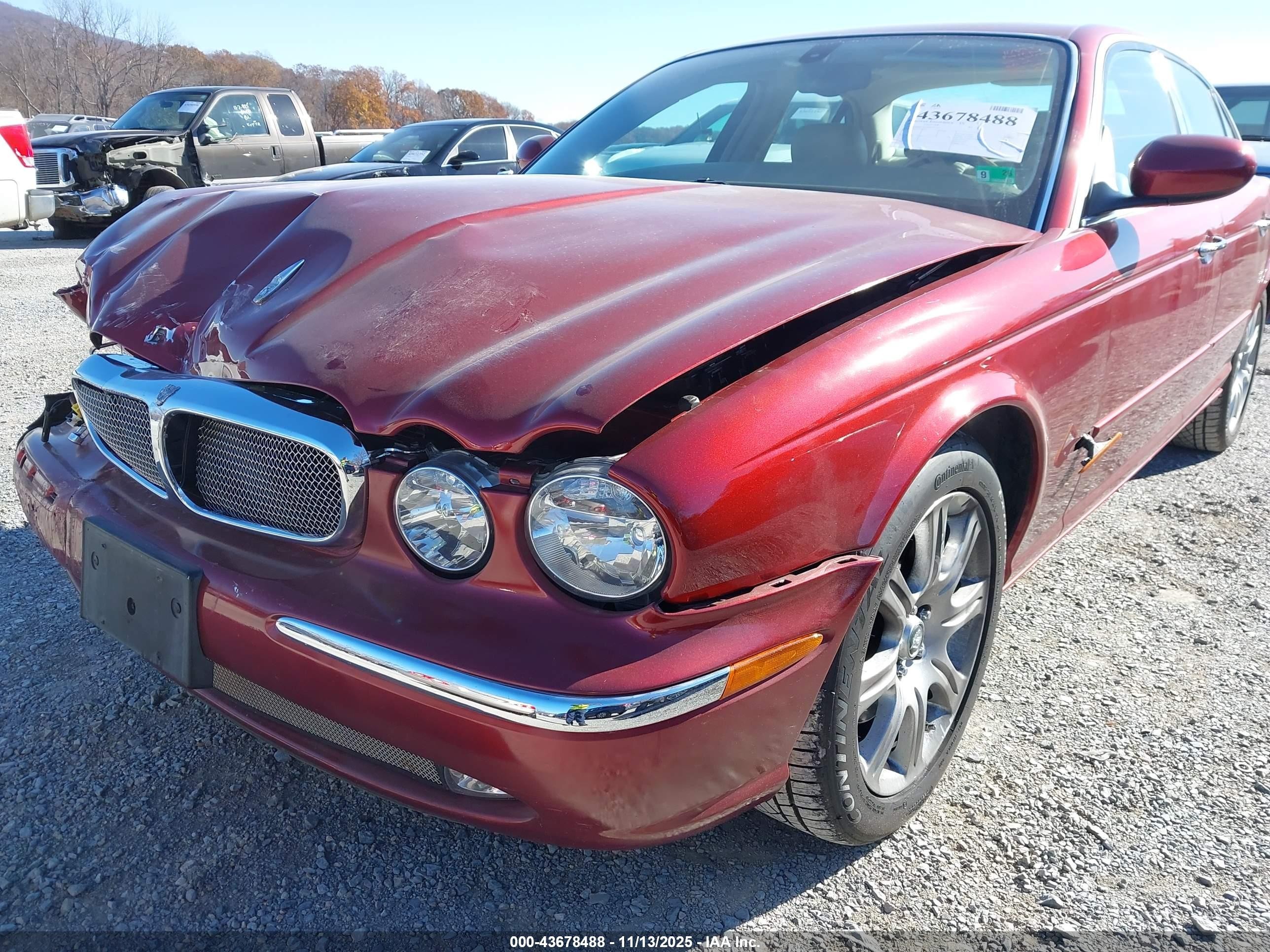 2004 Jaguar Xj Xj8 Красный vin: SAJWA71C64SG22478