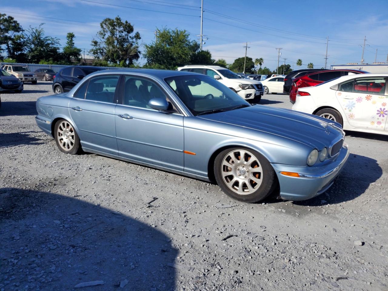 2004 Jaguar Xj8 Blue vin: SAJWA71C84SG14480