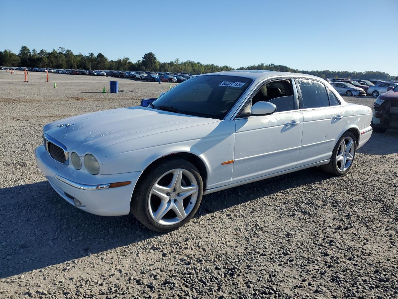 2004 Jaguar Xj8 White vin: SAJWA71C94SG13421
