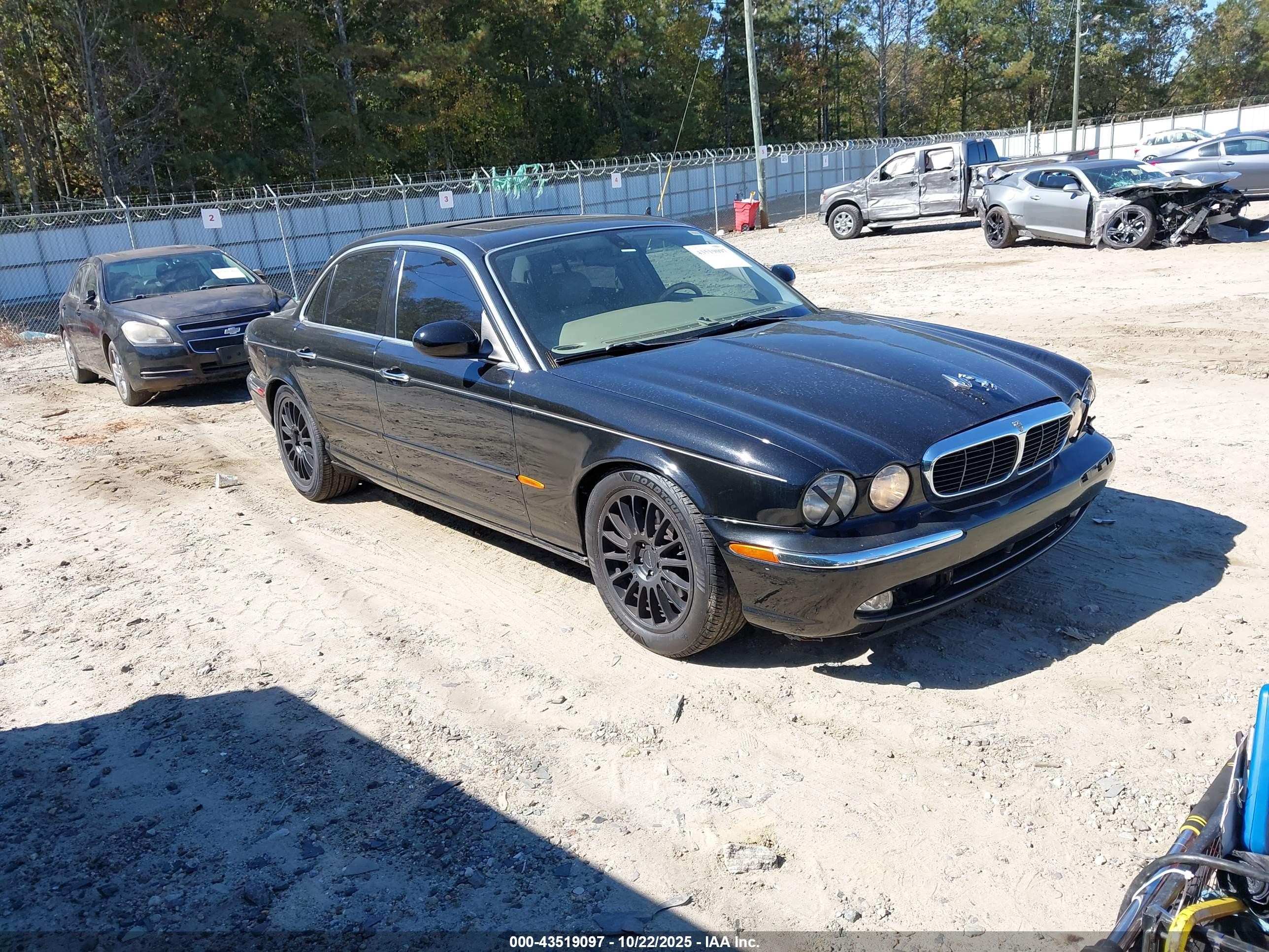 2004 Jaguar Xj Xj8 Black vin: SAJWA71C94SG19638