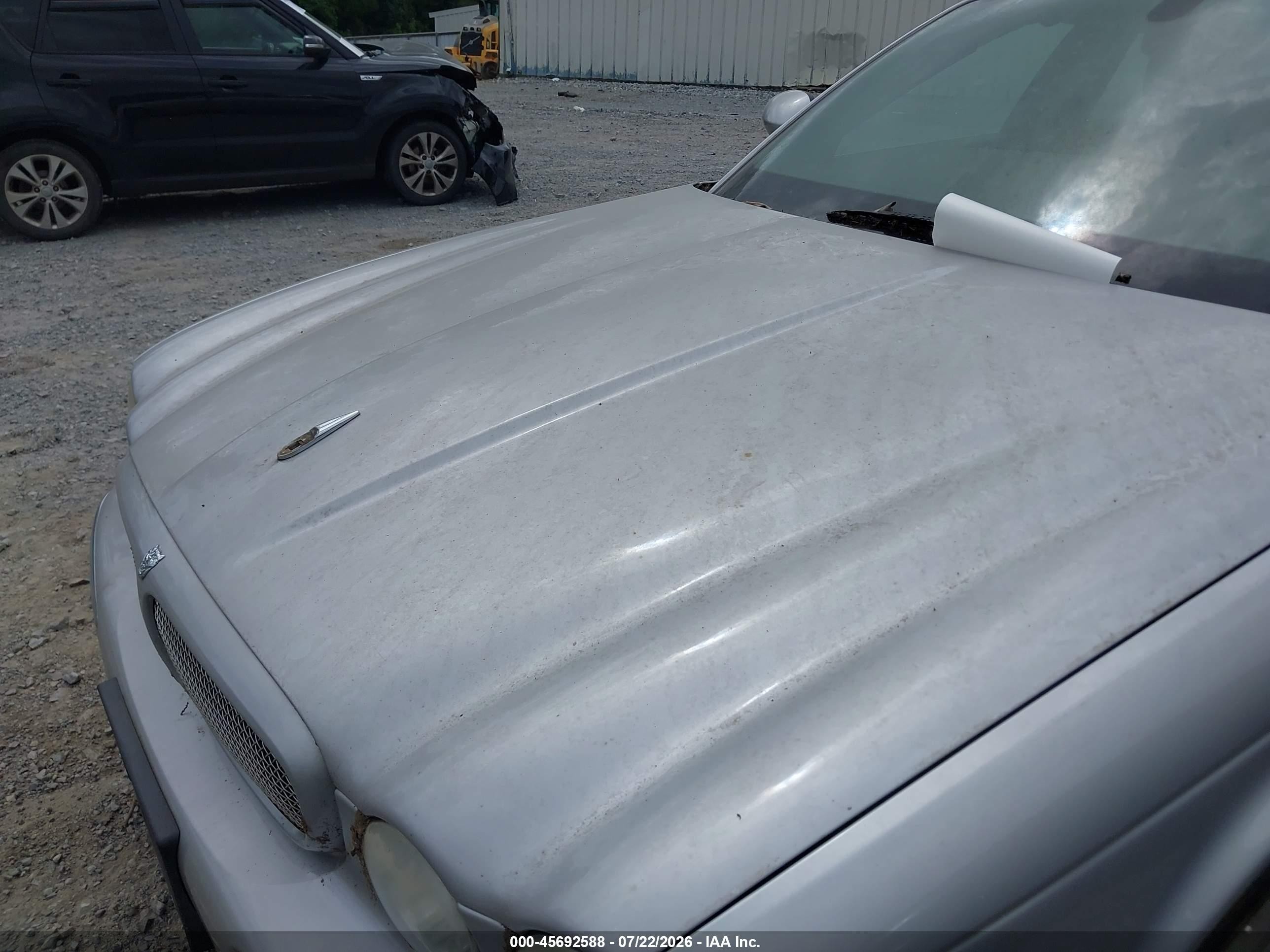 2005 Jaguar Xj Xjr Silver vin: SAJWA73B35TG44504
