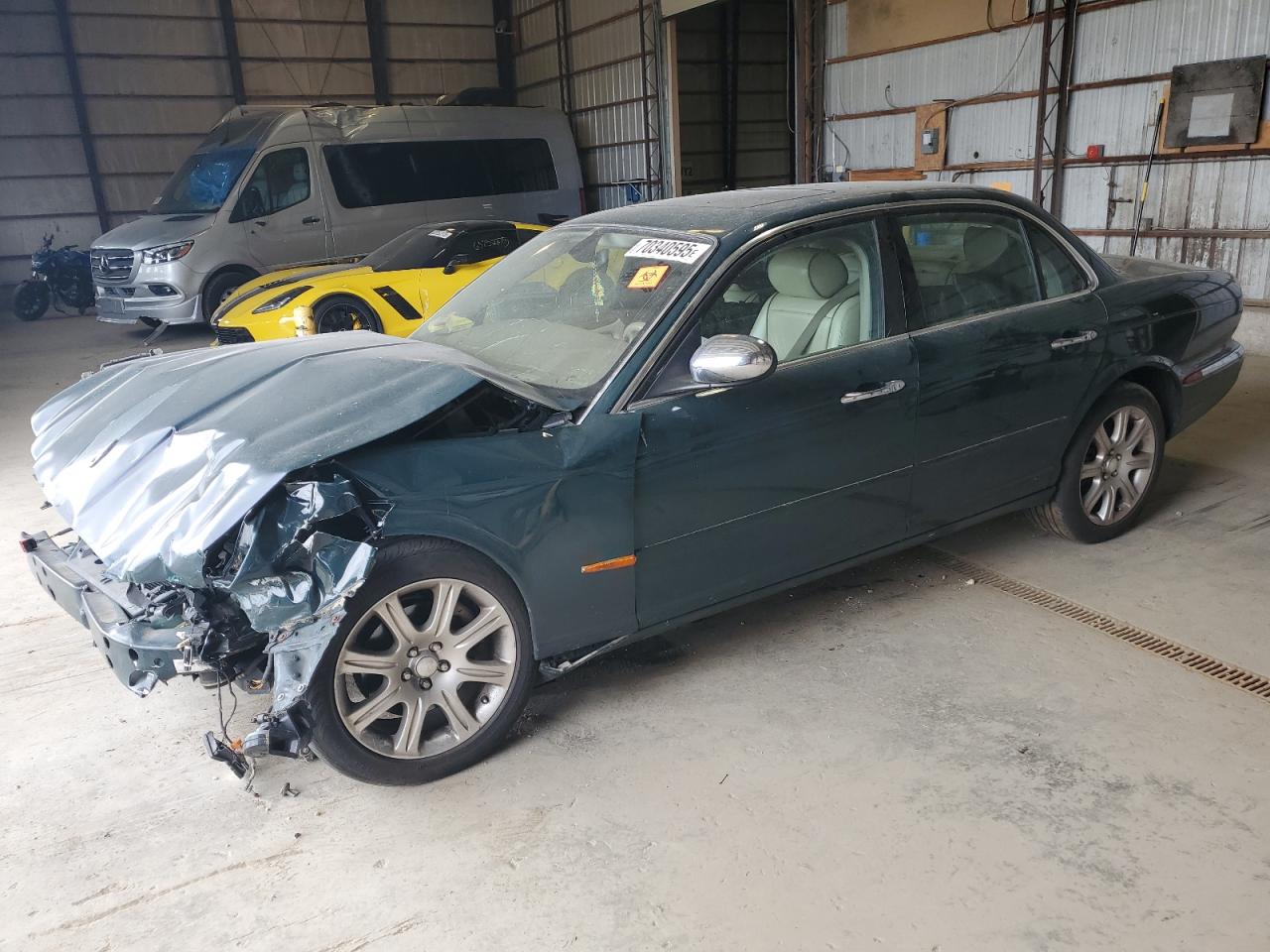 2004 Jaguar Vandenplas Green vin: SAJWA74C14SG20889