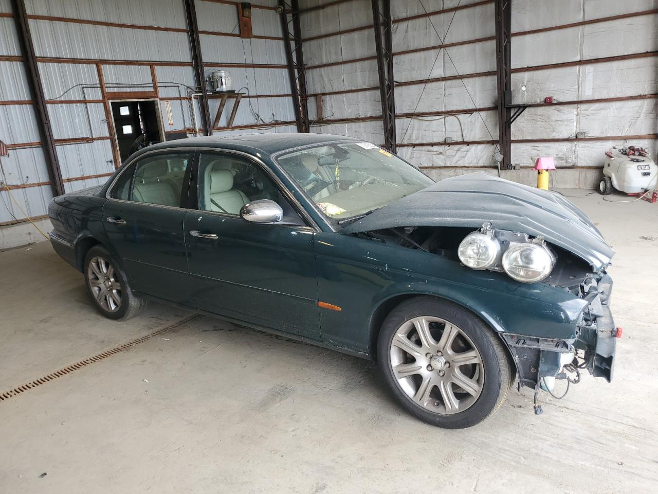 2004 Jaguar Vandenplas Зеленый vin: SAJWA74C14SG20889