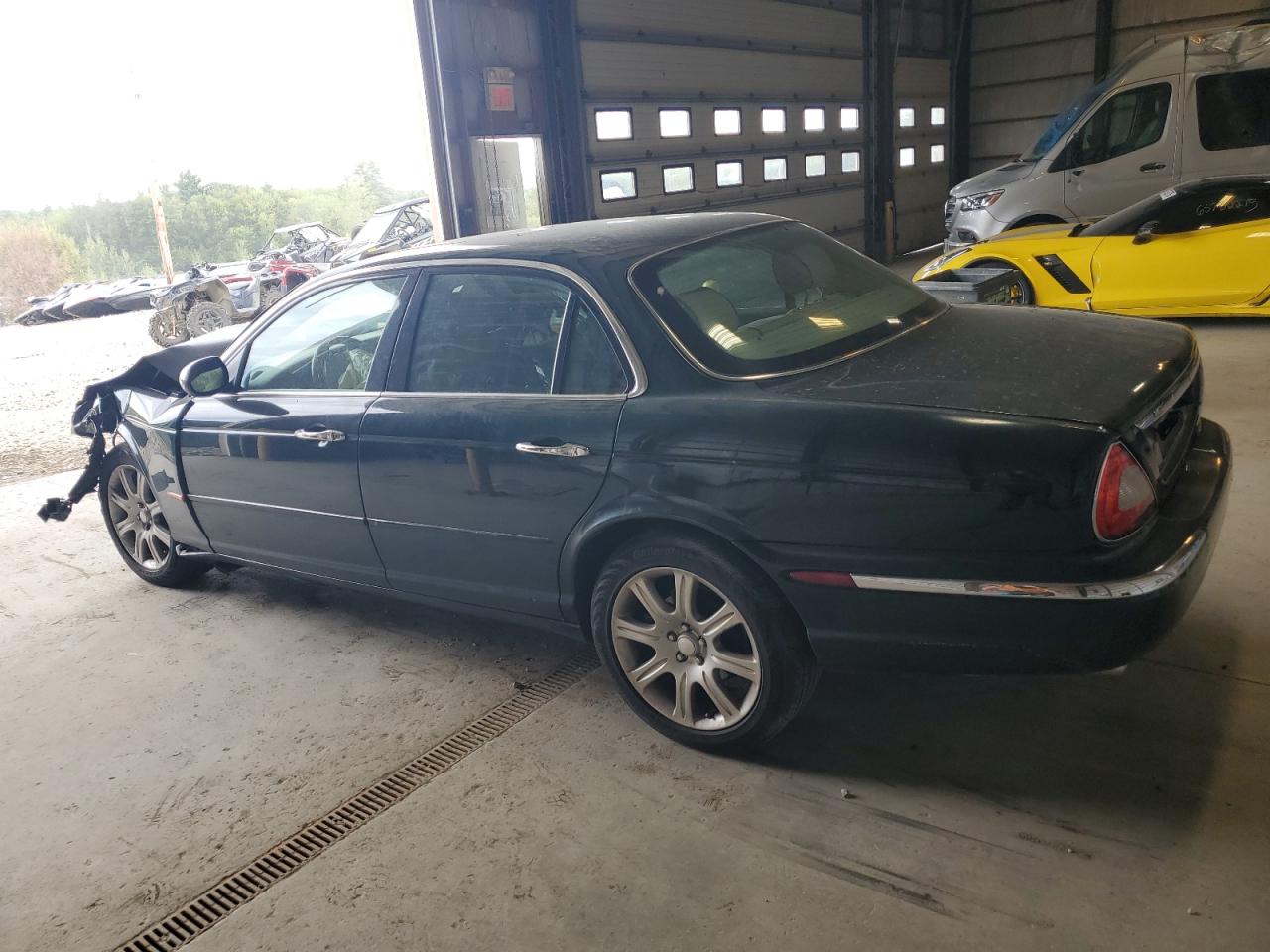 2004 Jaguar Vandenplas Зеленый vin: SAJWA74C14SG20889