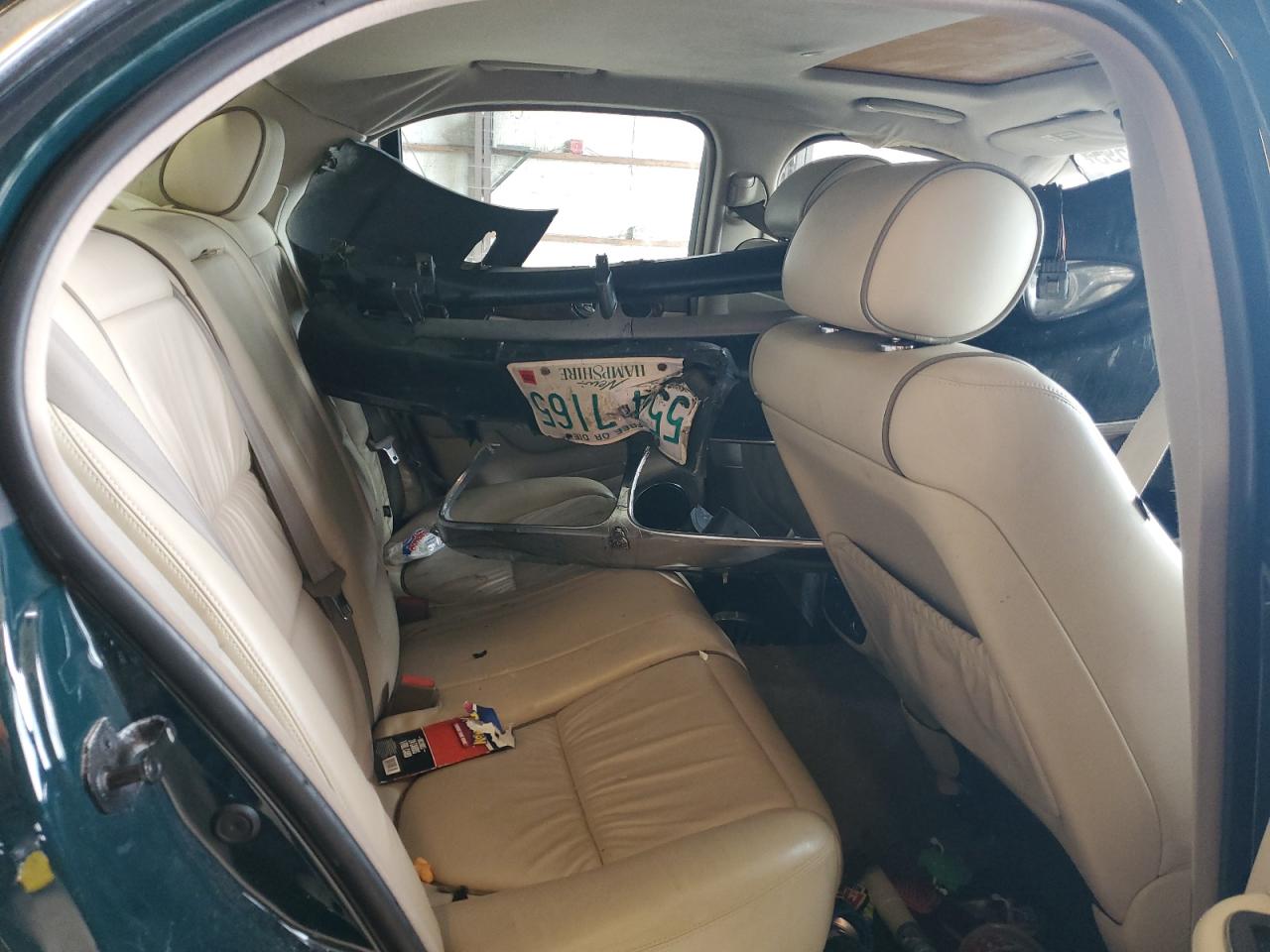 2004 Jaguar Vandenplas Зеленый vin: SAJWA74C14SG20889