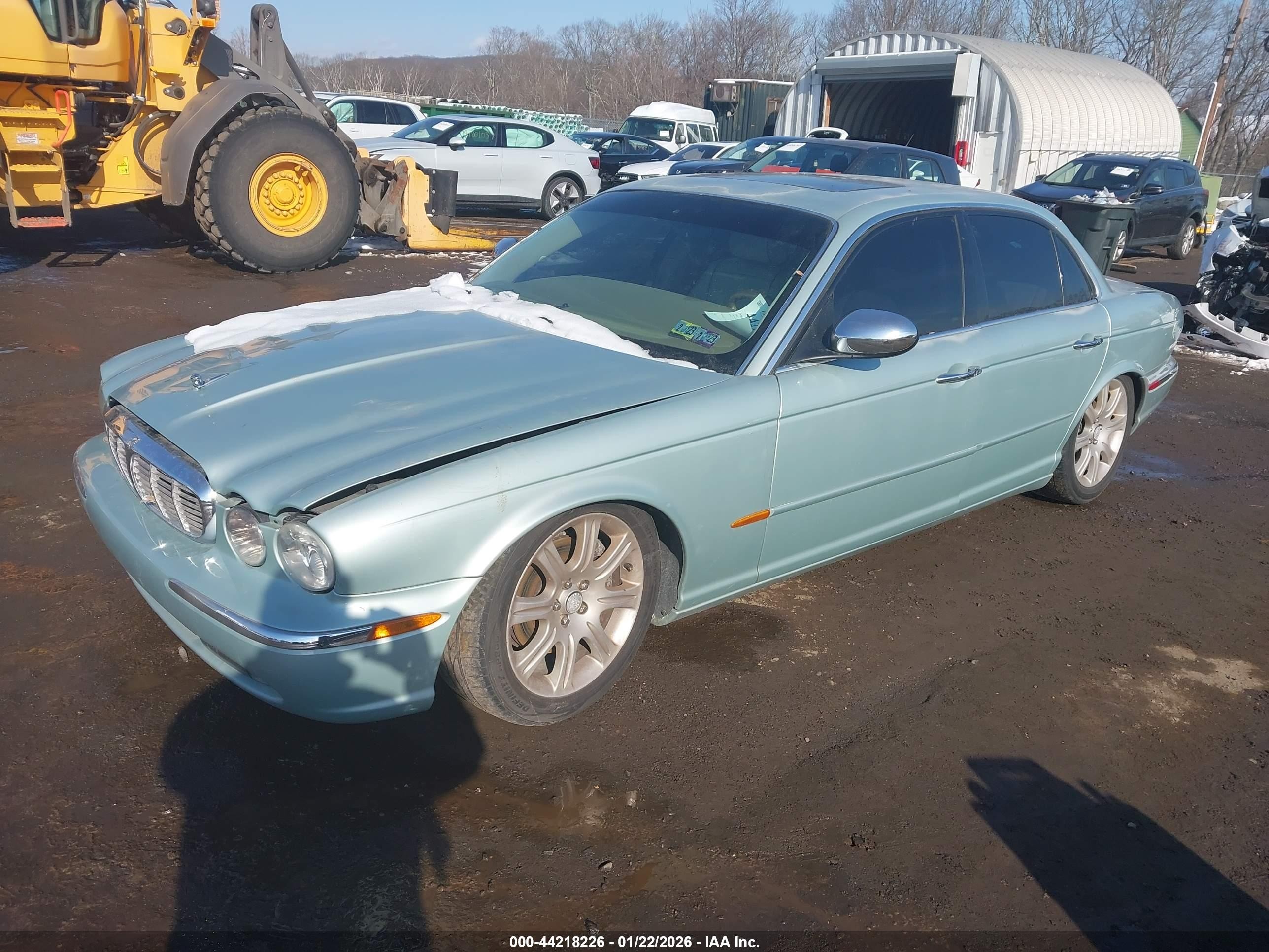 2004 Jaguar Xj Vanden Plas Blue vin: SAJWA74C34SG16830