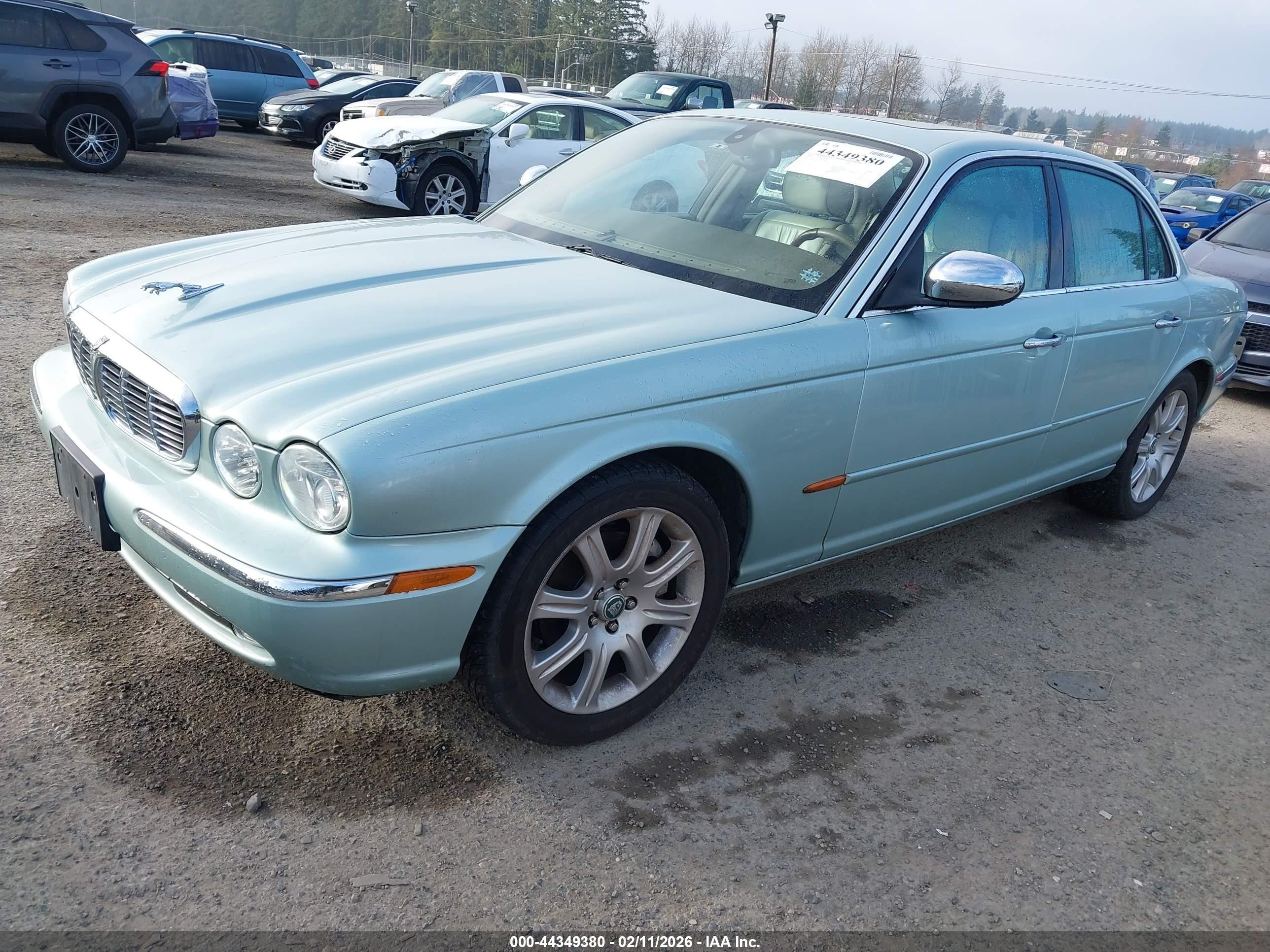 2004 Jaguar Xj Vanden Plas Silver vin: SAJWA74C54SG13895