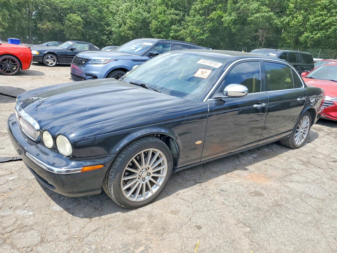 2007 Jaguar Xj8 L Black vin: SAJWA79B07SH17392