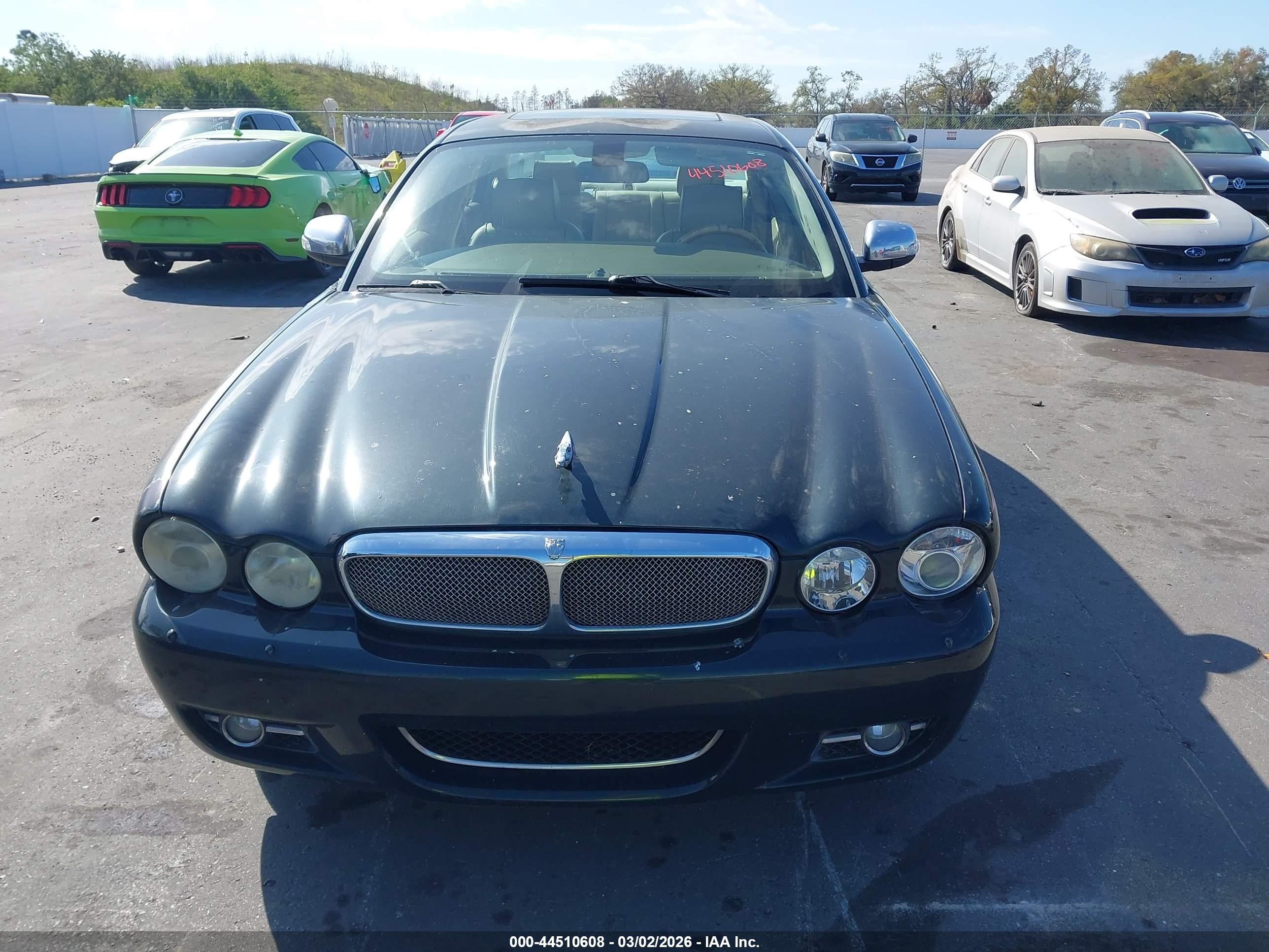 2008 Jaguar Xj Xj8 L Black vin: SAJWA79B28SH21140