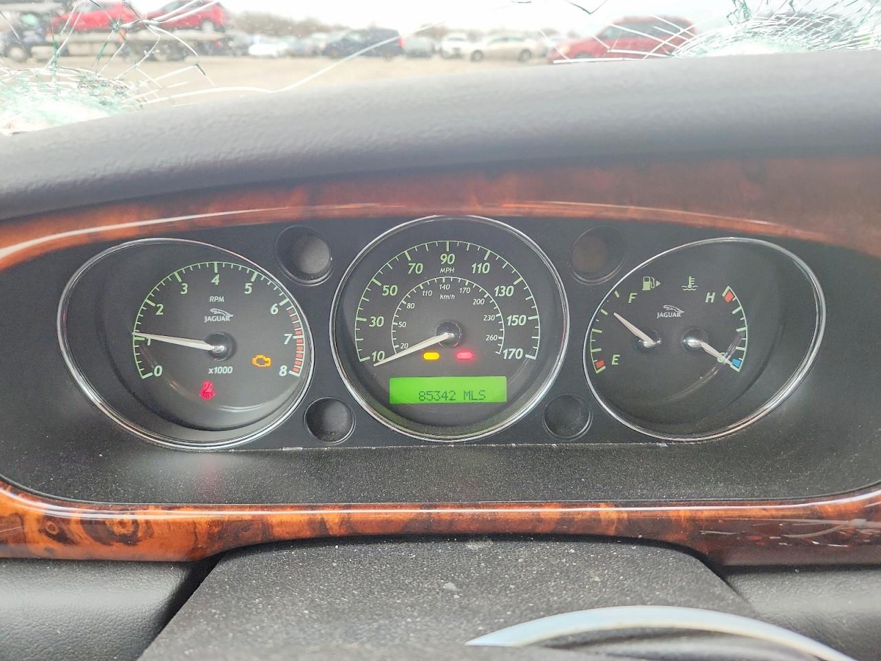 2008 Jaguar Xj8 L Silver vin: SAJWA79B28SH23163