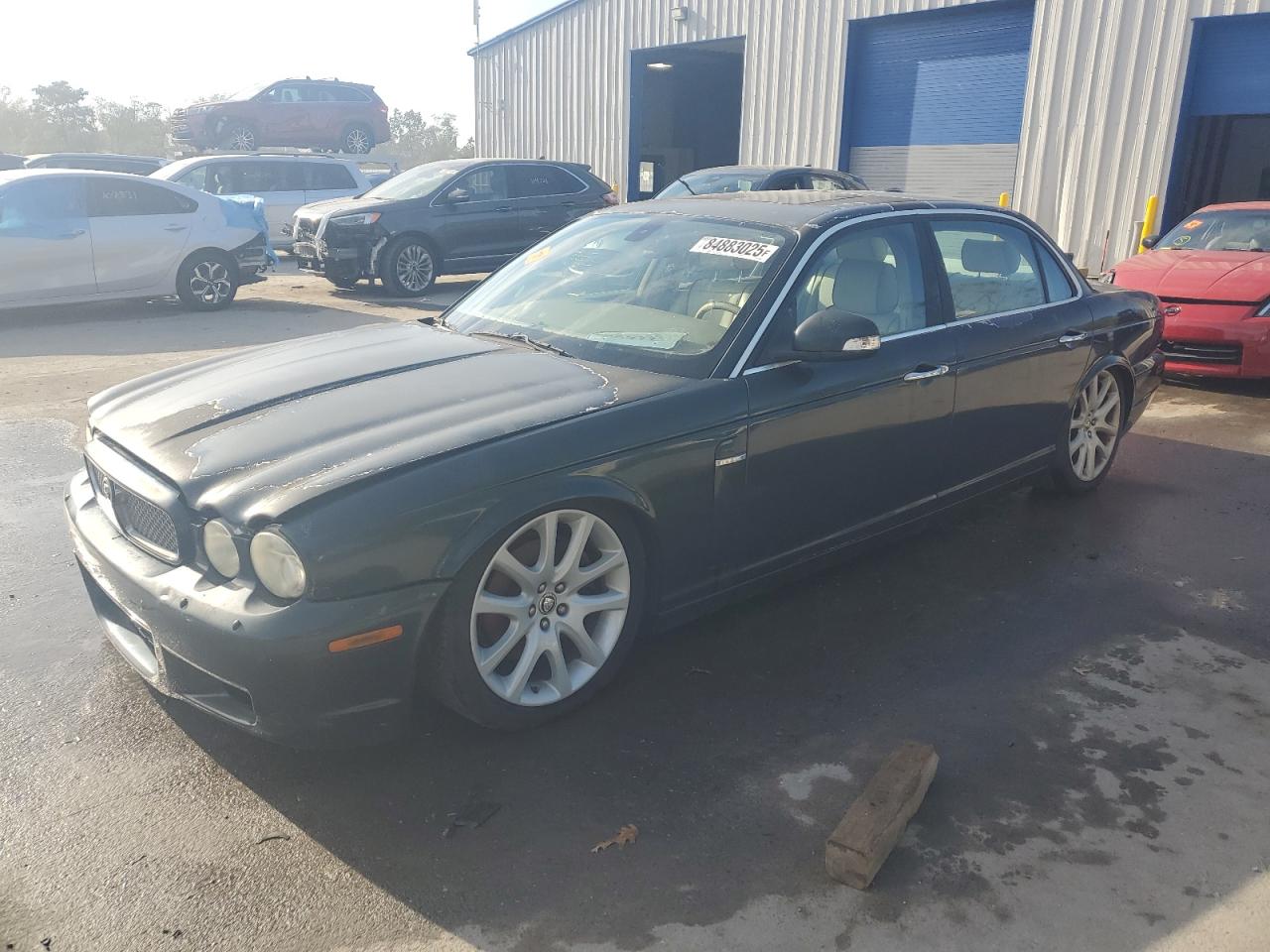 2008 Jaguar Xj8 L Green vin: SAJWA79B68SH19648