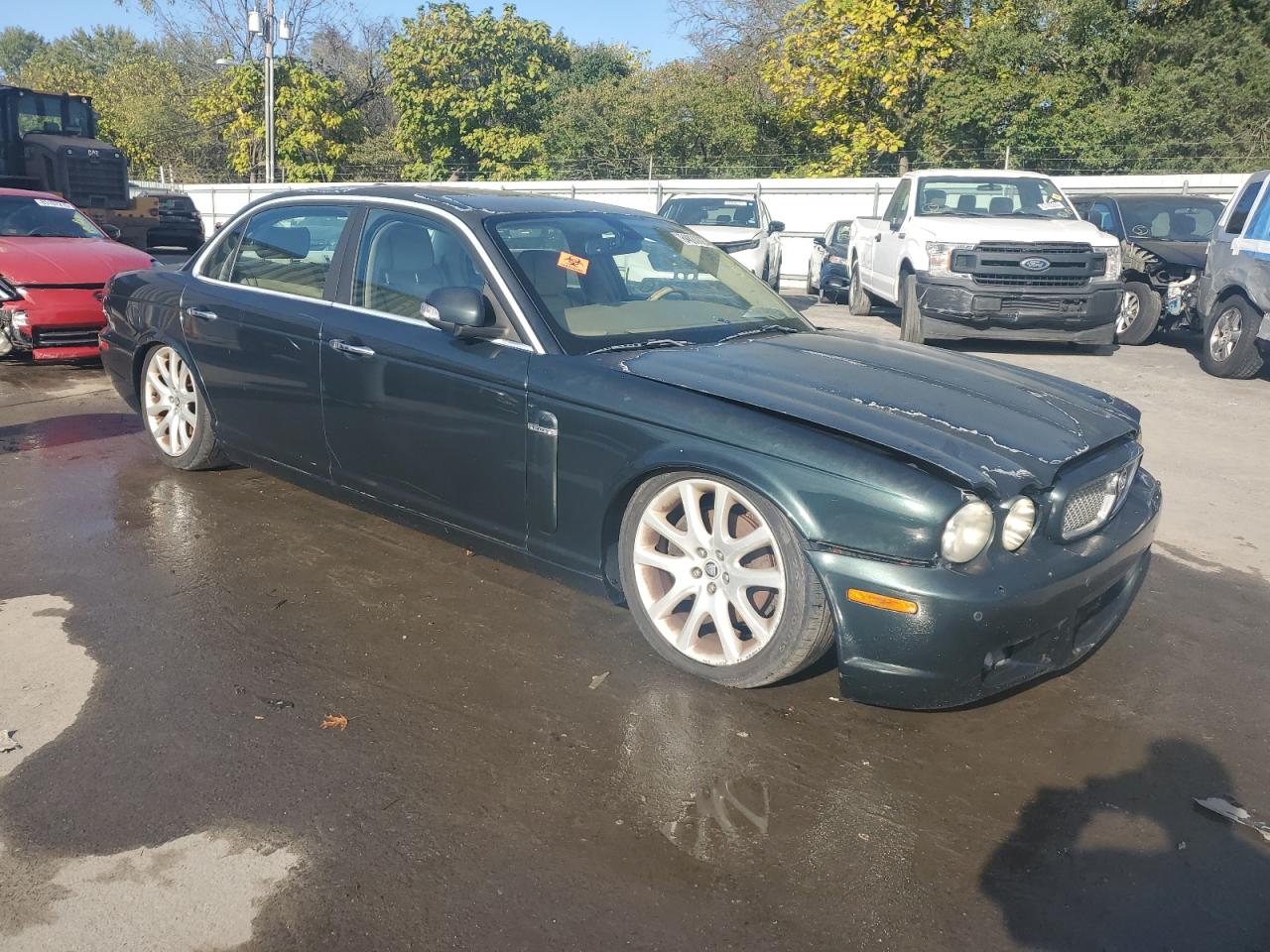 2008 Jaguar Xj8 L Green vin: SAJWA79B68SH19648