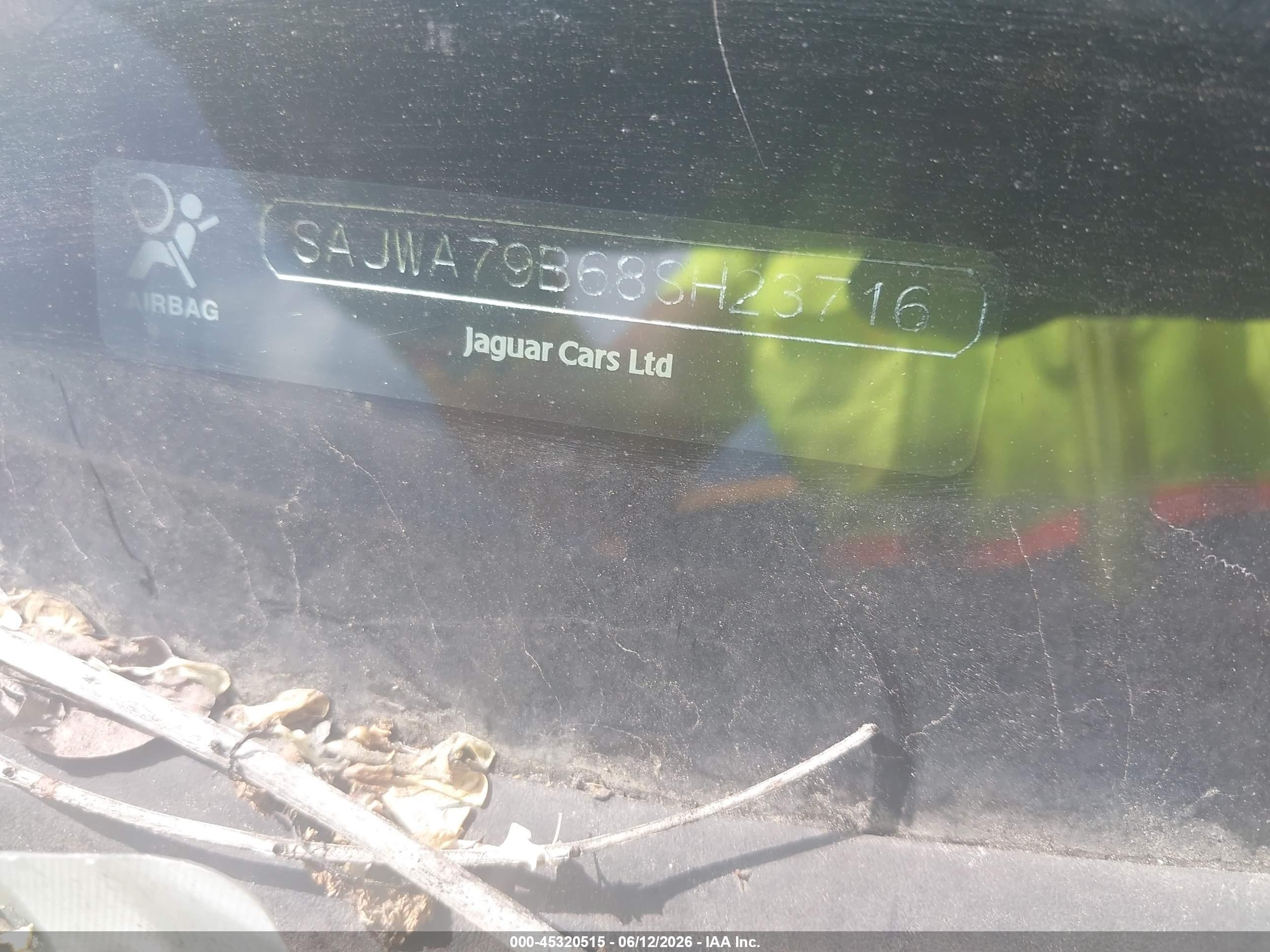 2008 Jaguar Xj Xj8 L White vin: SAJWA79B68SH23716