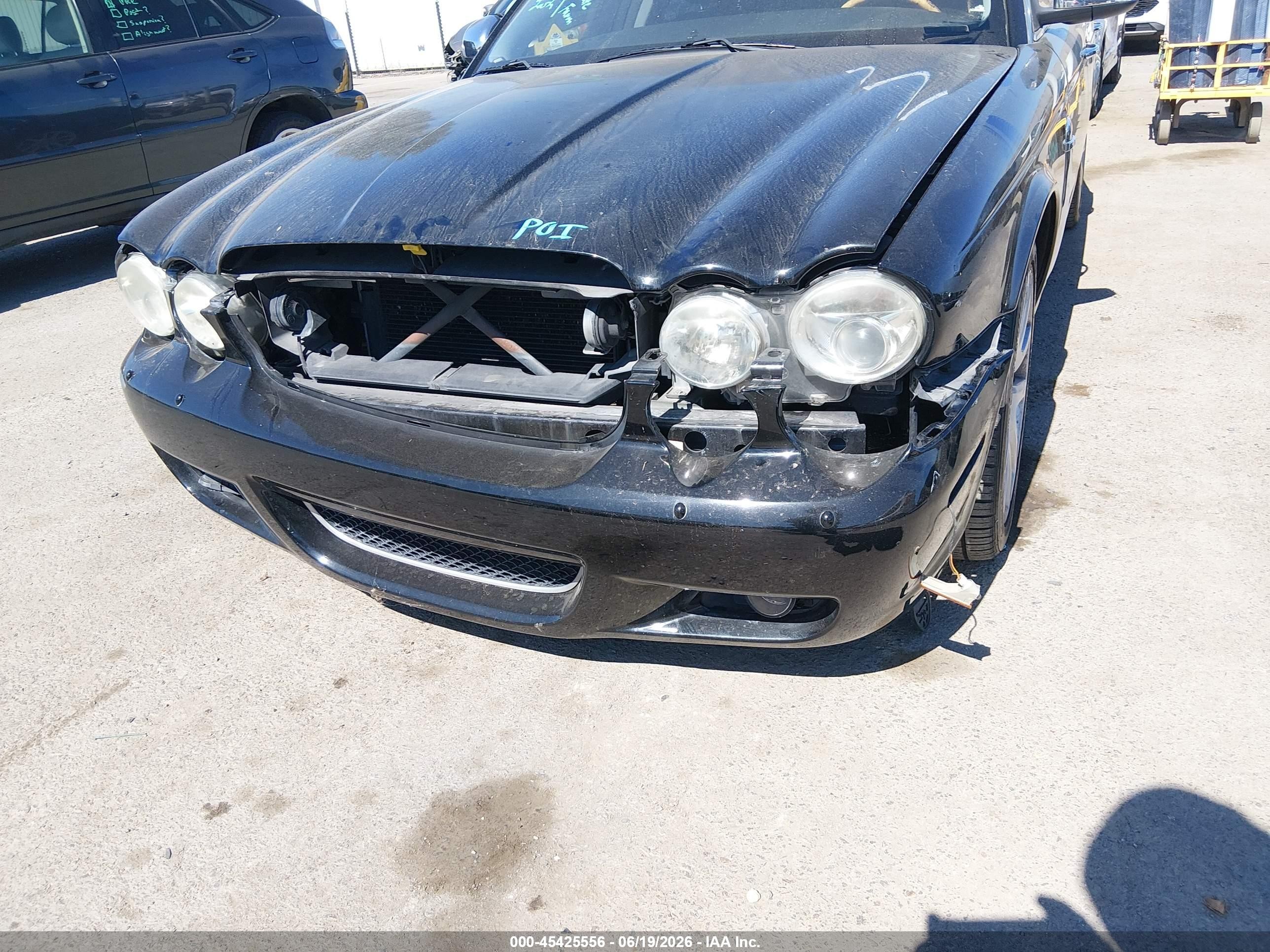 2008 Jaguar Xj Xj8 L Black vin: SAJWA79B78SH23062