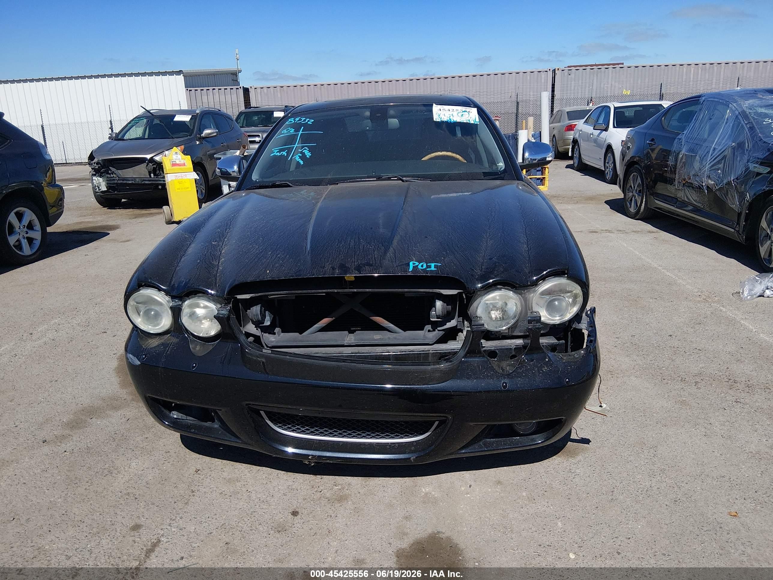 2008 Jaguar Xj Xj8 L Black vin: SAJWA79B78SH23062