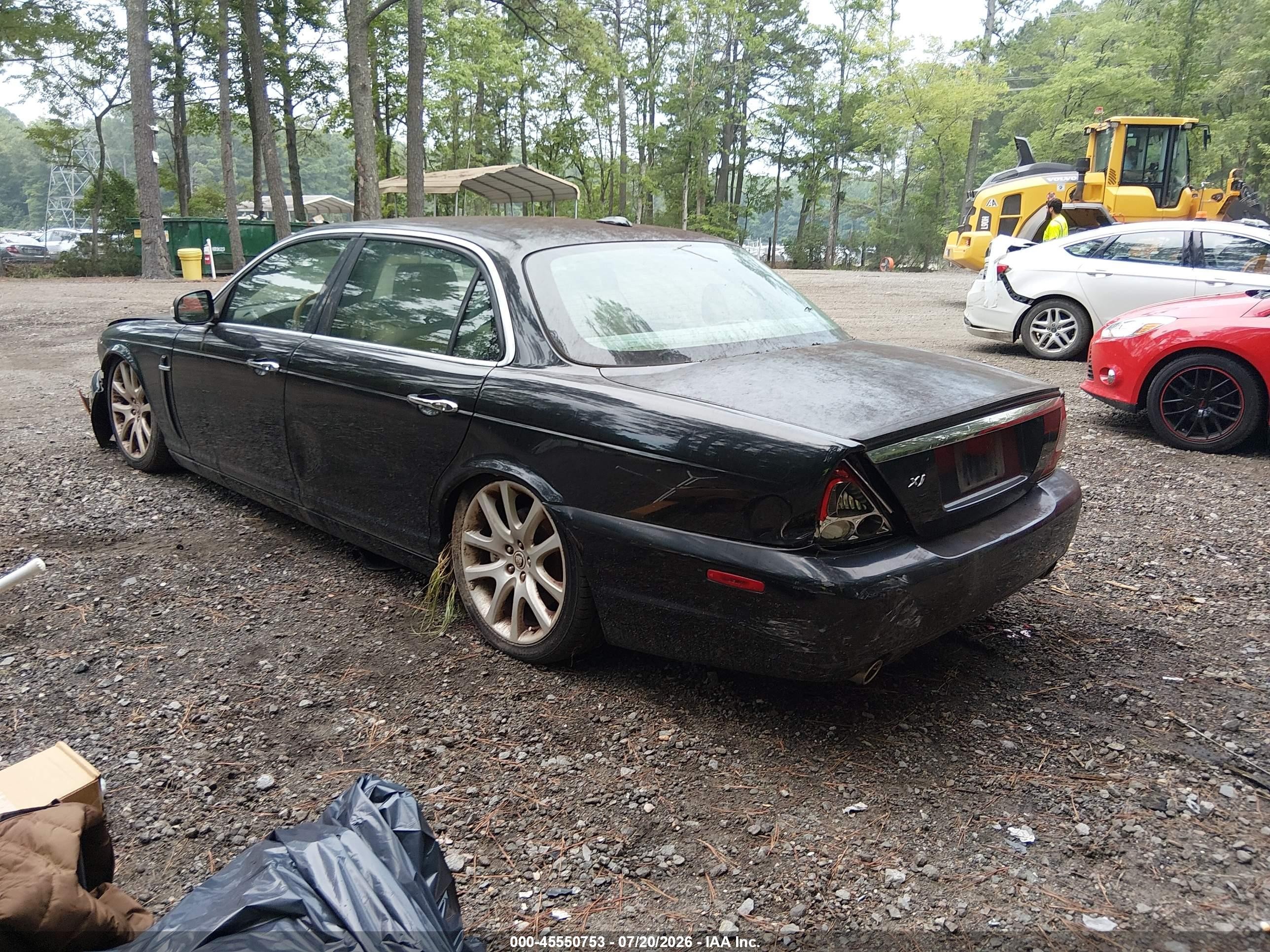 2008 Jaguar Xj Xj8 L Black vin: SAJWA79B88SH28609