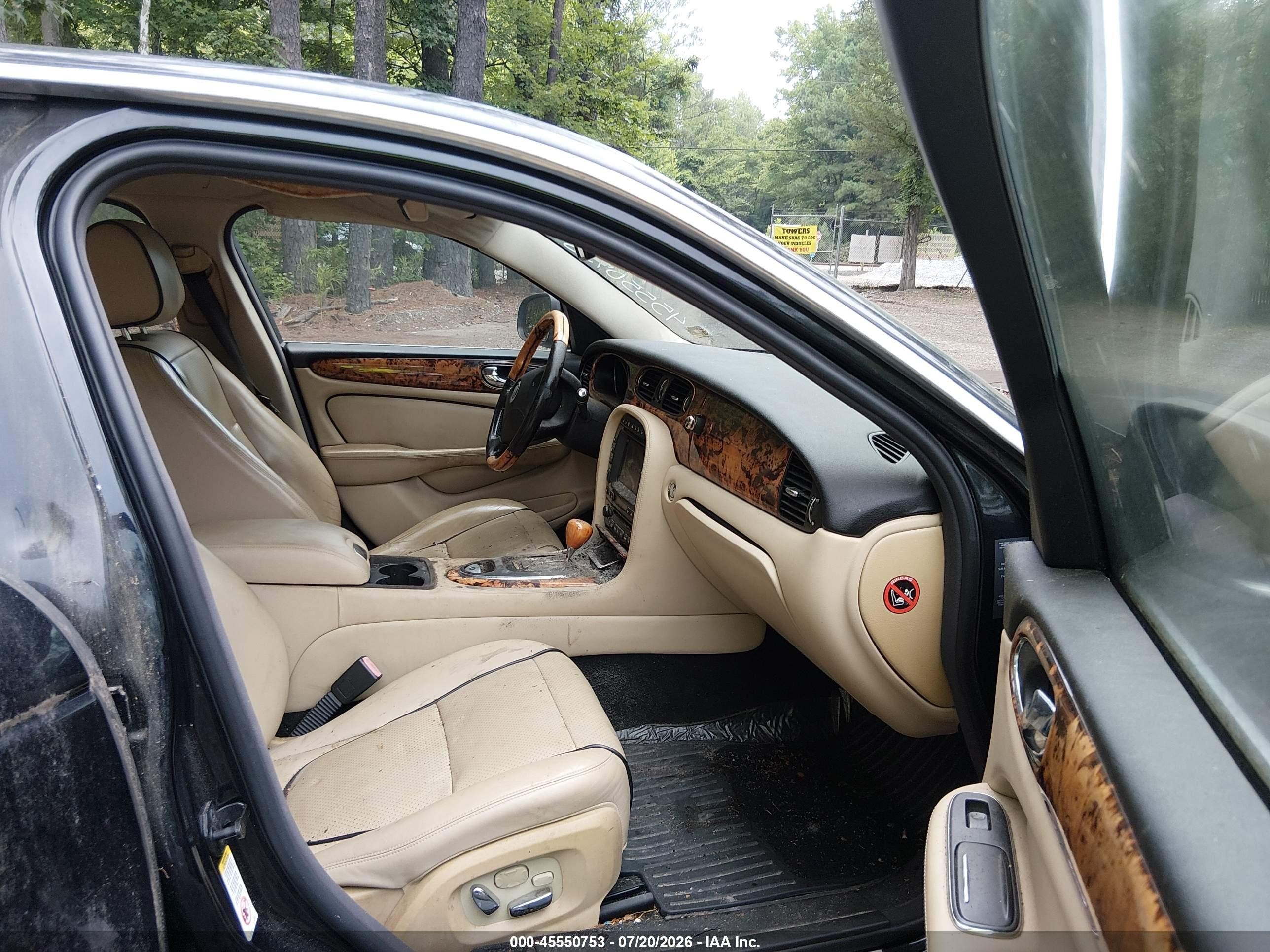 2008 Jaguar Xj Xj8 L Black vin: SAJWA79B88SH28609