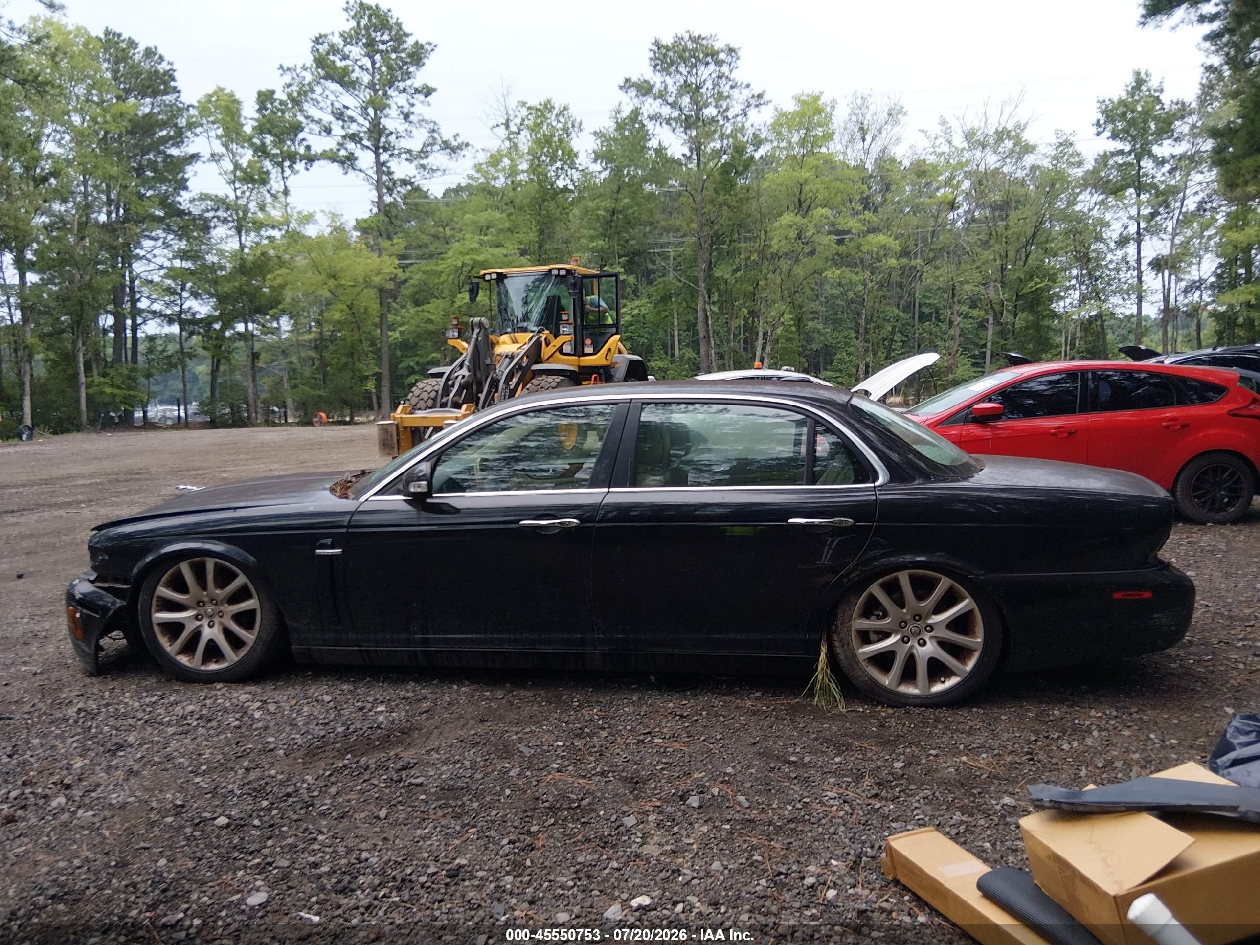 2008 Jaguar Xj Xj8 L Black vin: SAJWA79B88SH28609
