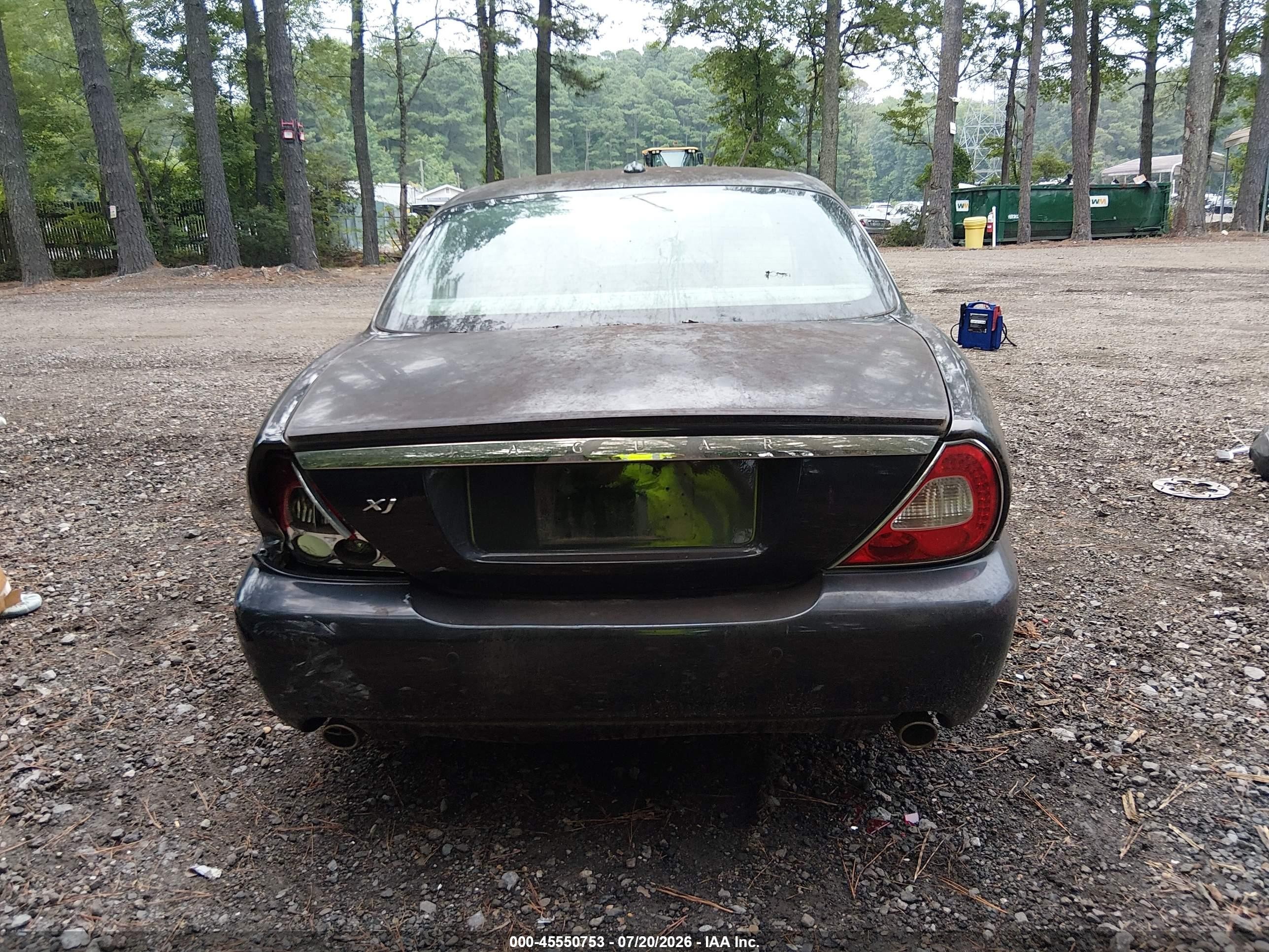 2008 Jaguar Xj Xj8 L Black vin: SAJWA79B88SH28609