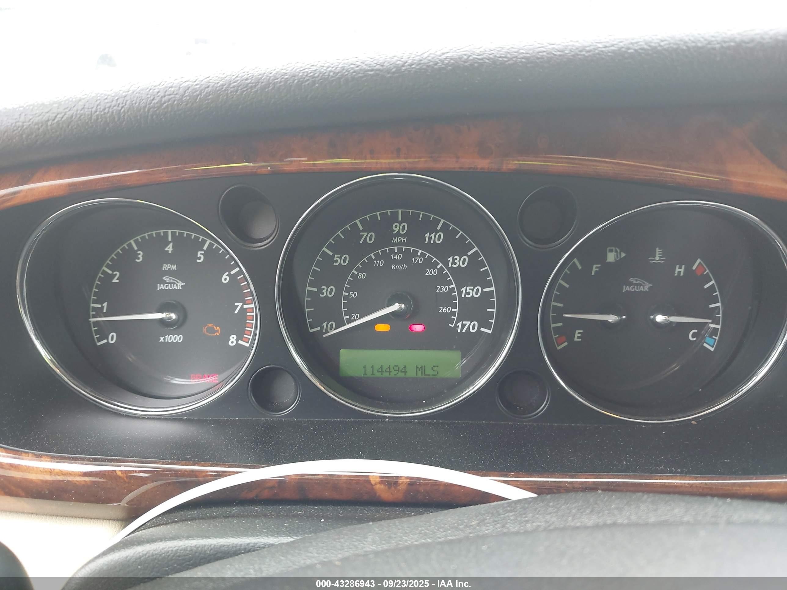 2008 Jaguar Xj Xj8 L Black vin: SAJWA79B98SH19448