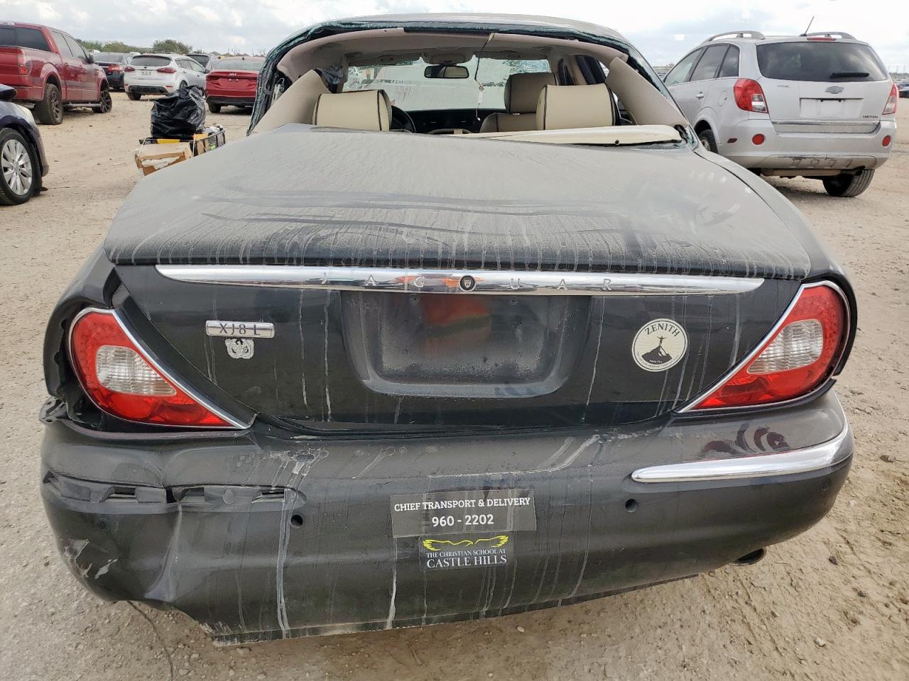 2007 Jaguar Xj8 L Black vin: SAJWA79BX7SH18095