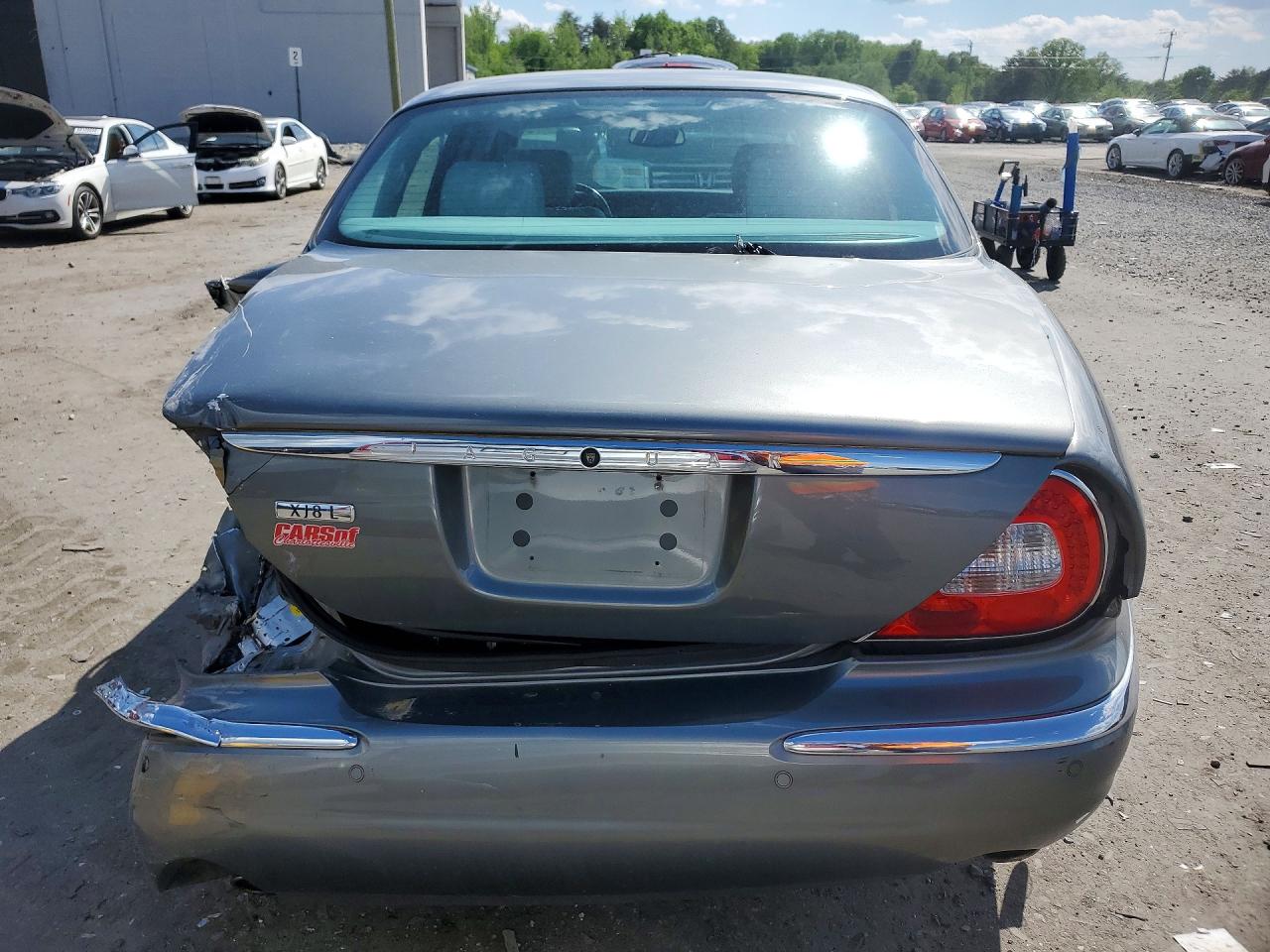 2005 Jaguar Xj8 L Gray vin: SAJWA79C95SG48787