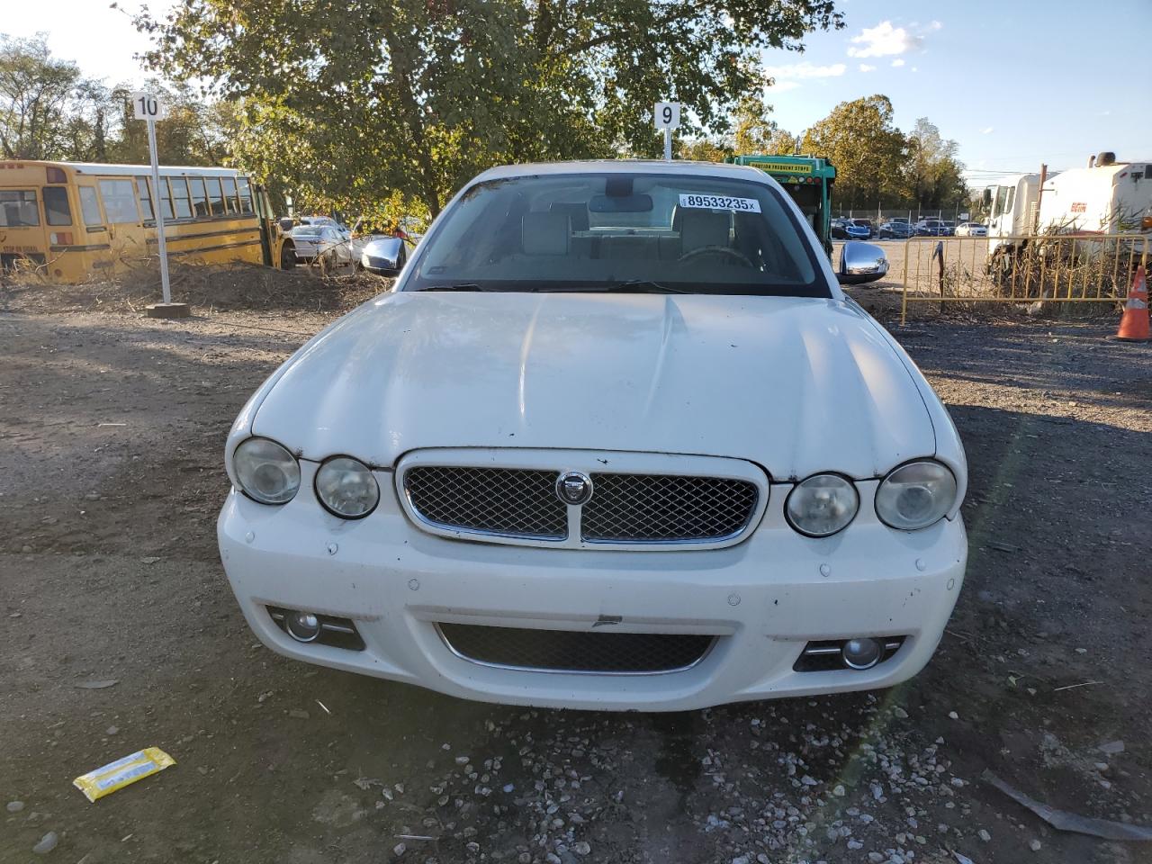2008 Jaguar Xj Vanden Plas White vin: SAJWA82B48SH19955