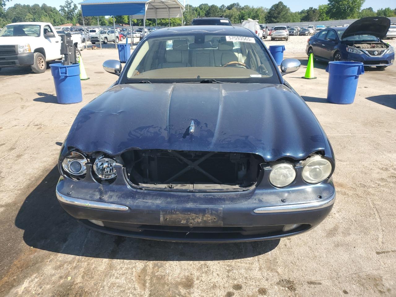 2006 Jaguar Vandenplas Blue vin: SAJWA82B56SH03146