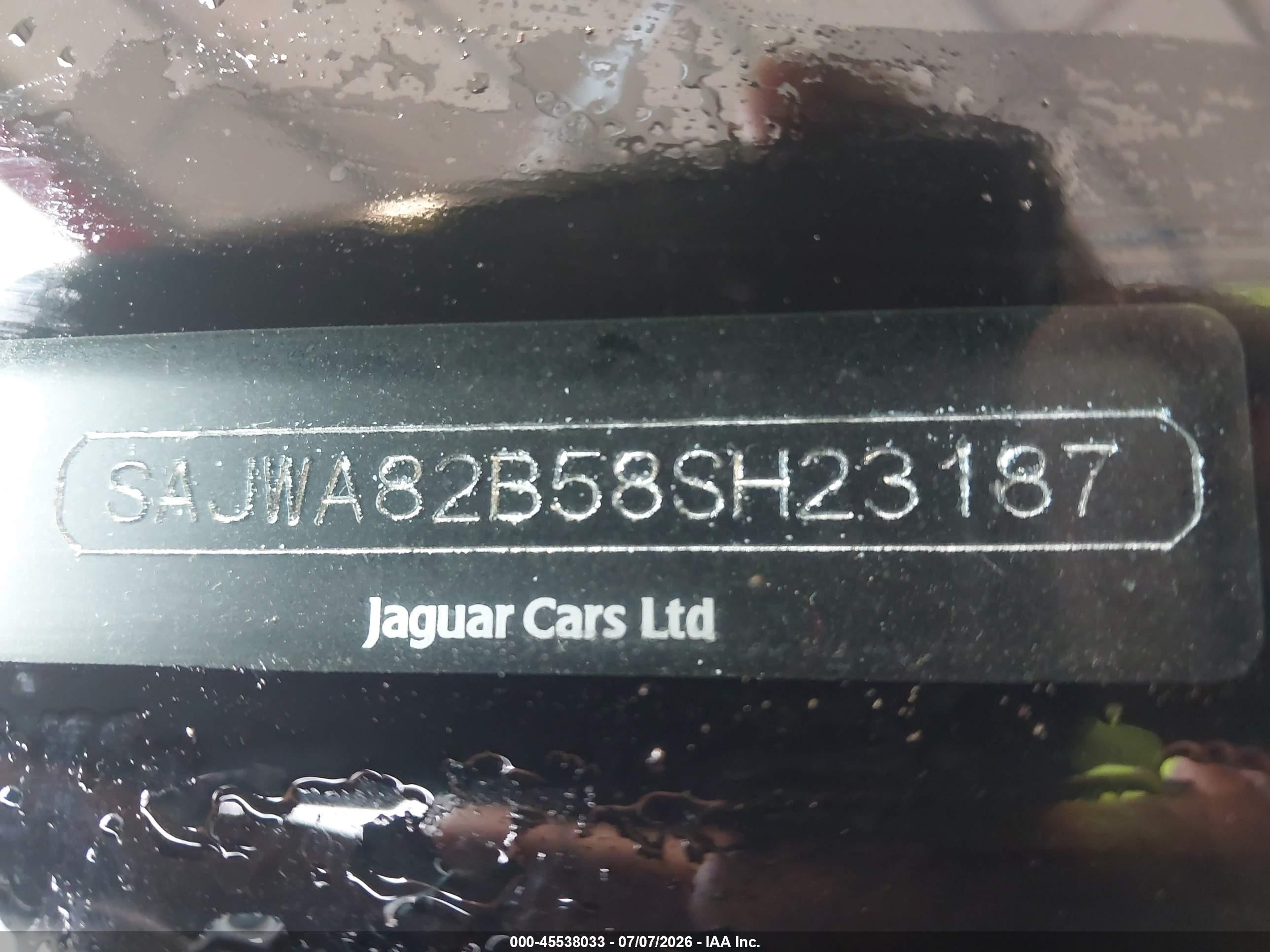 2008 Jaguar Xj Vanden Plas Silver vin: SAJWA82B58SH23187