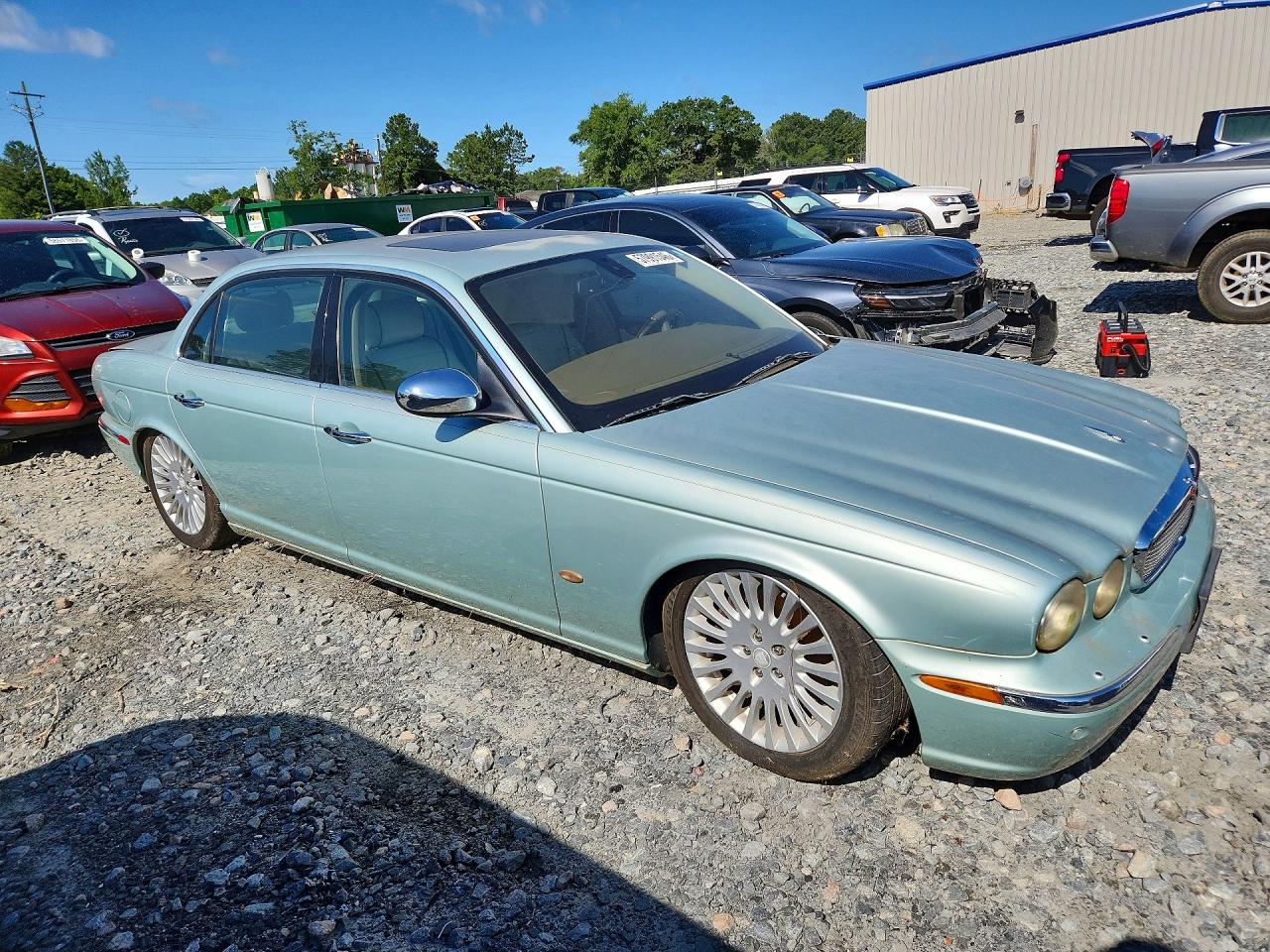 2006 Jaguar Vandenplas Синий vin: SAJWA82B76SH02807