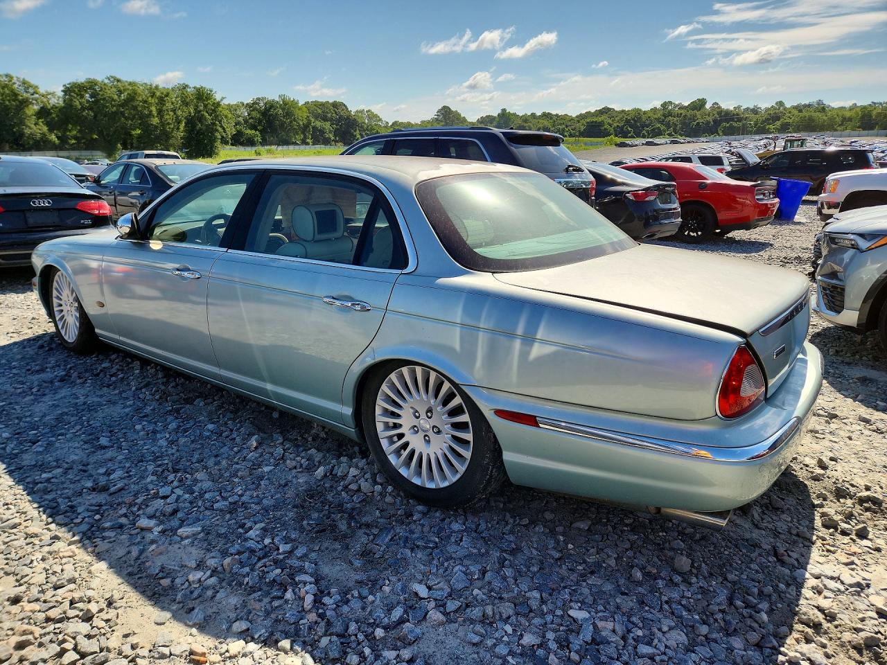 2006 Jaguar Vandenplas Синий vin: SAJWA82B76SH02807
