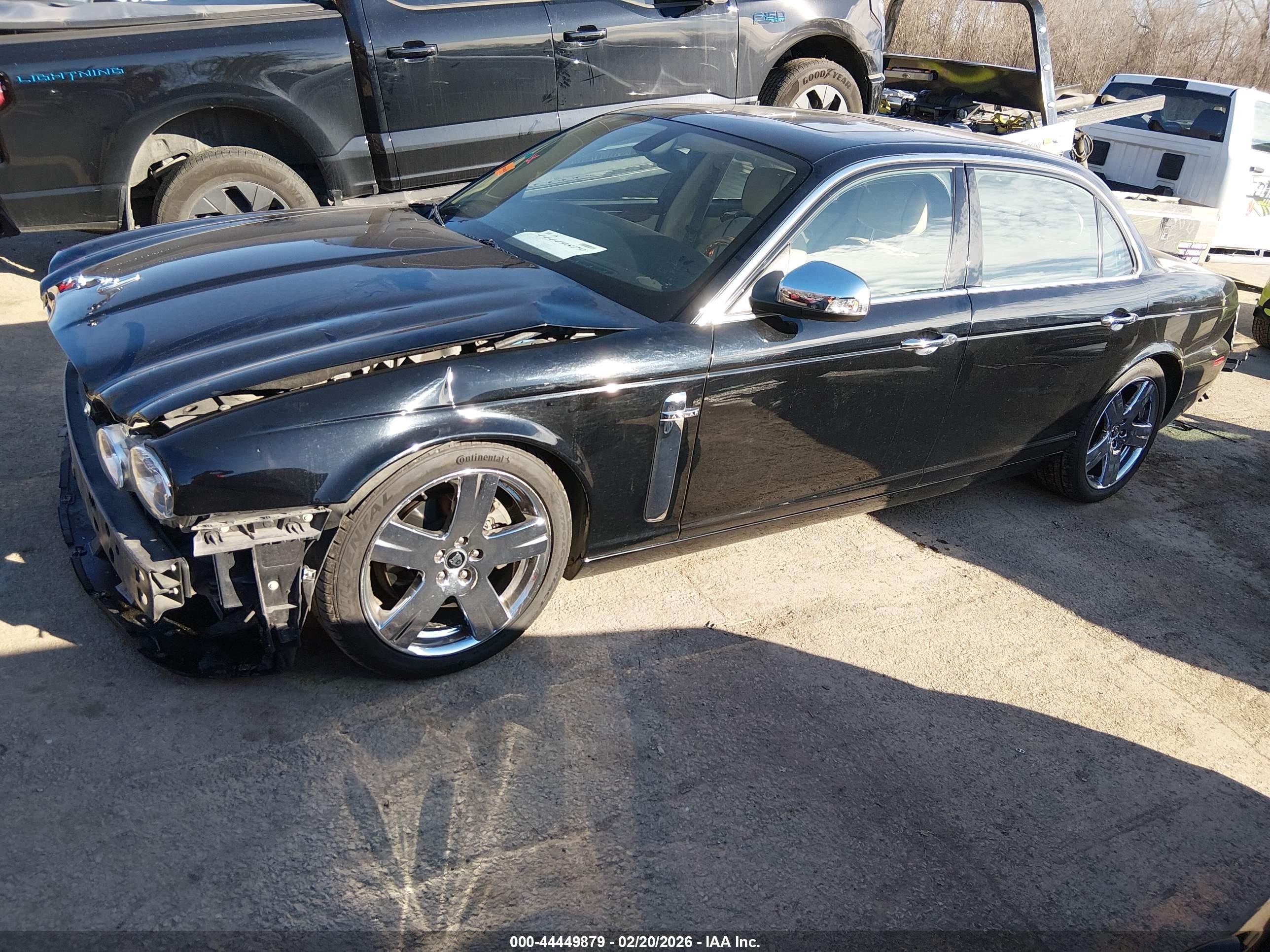 2008 Jaguar Xj Vanden Plas Black vin: SAJWA82B78SH29363
