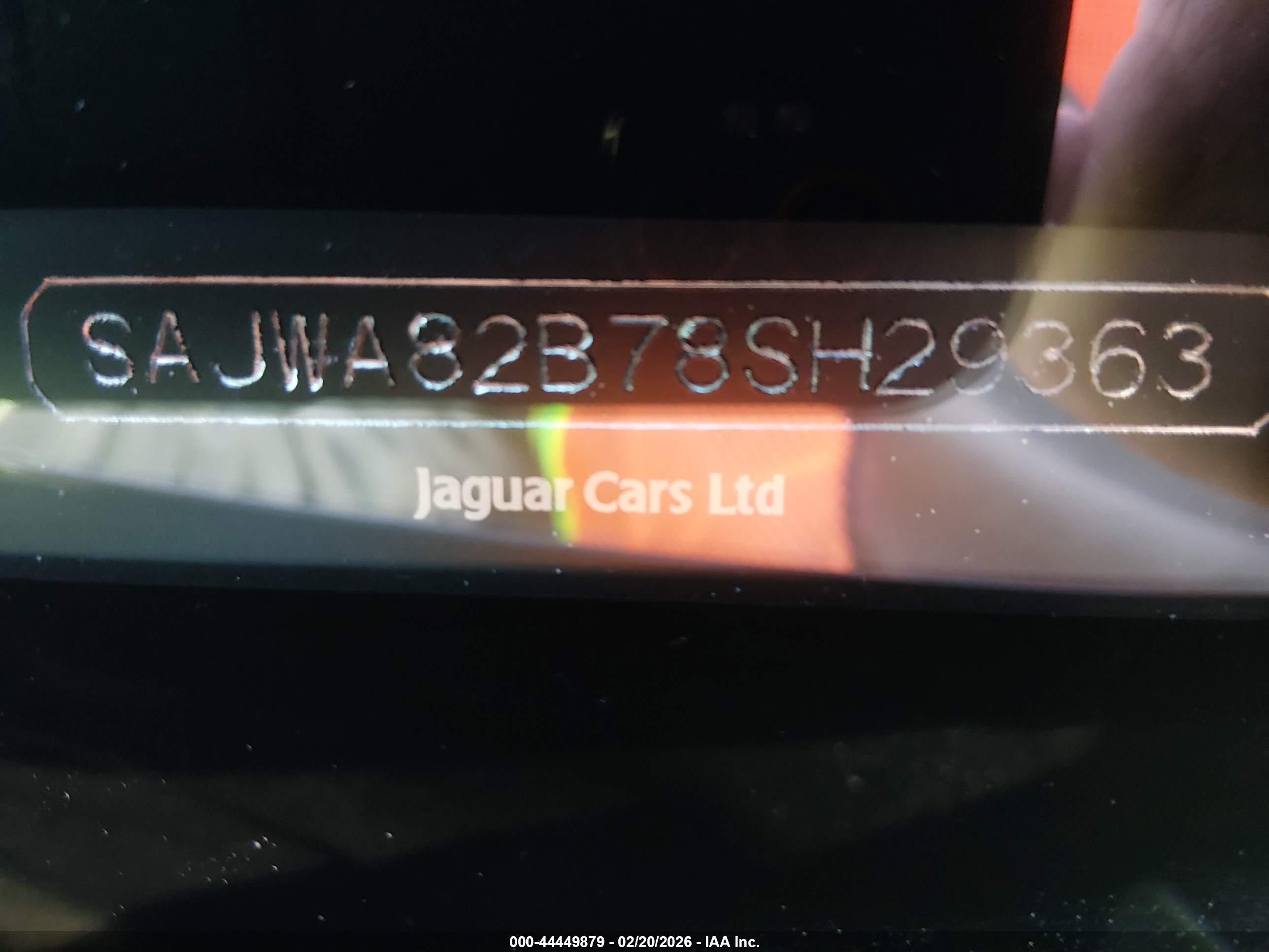 2008 Jaguar Xj Vanden Plas Black vin: SAJWA82B78SH29363