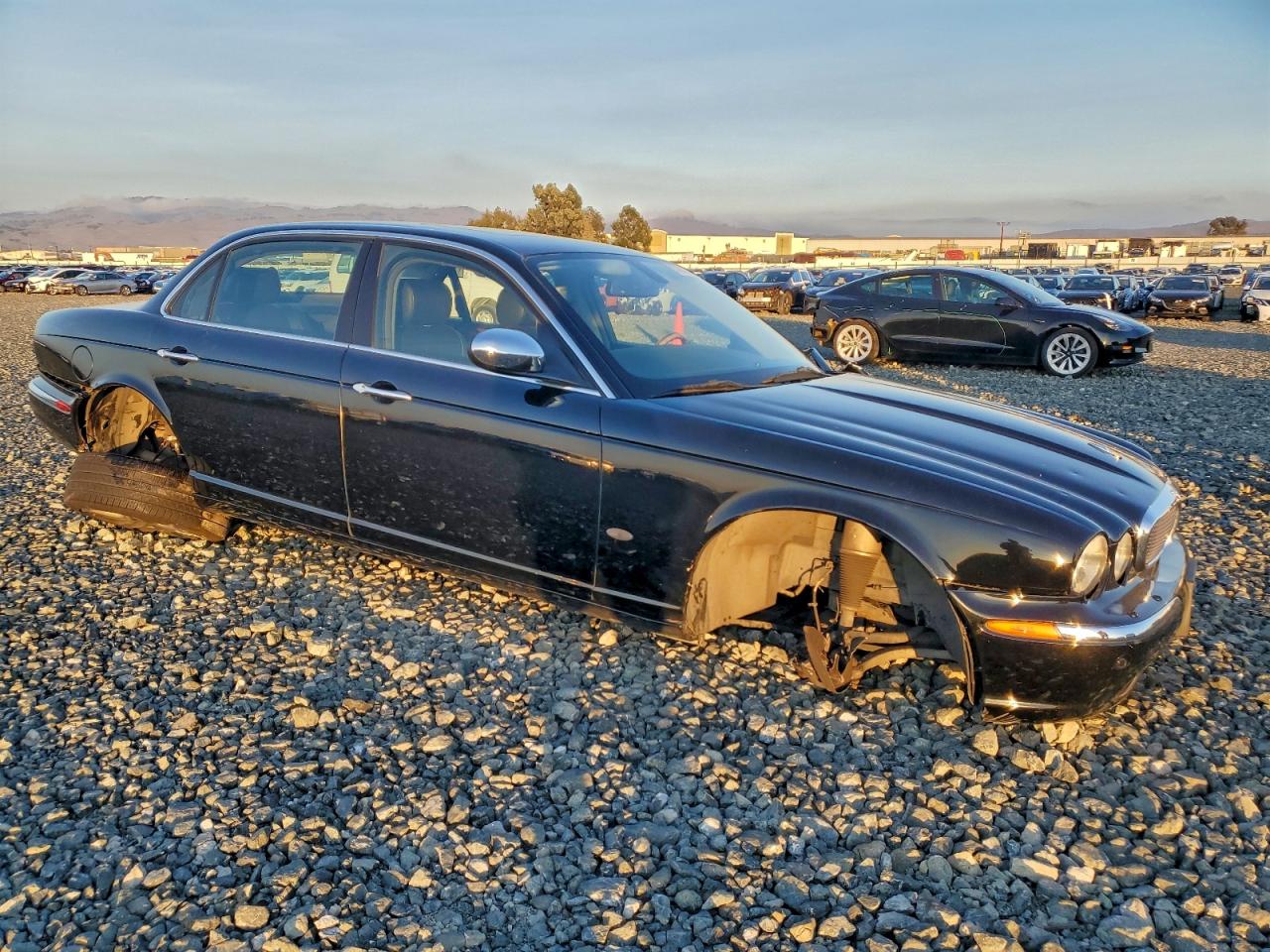 2006 Jaguar Vandenplas Black vin: SAJWA82B96SH09791