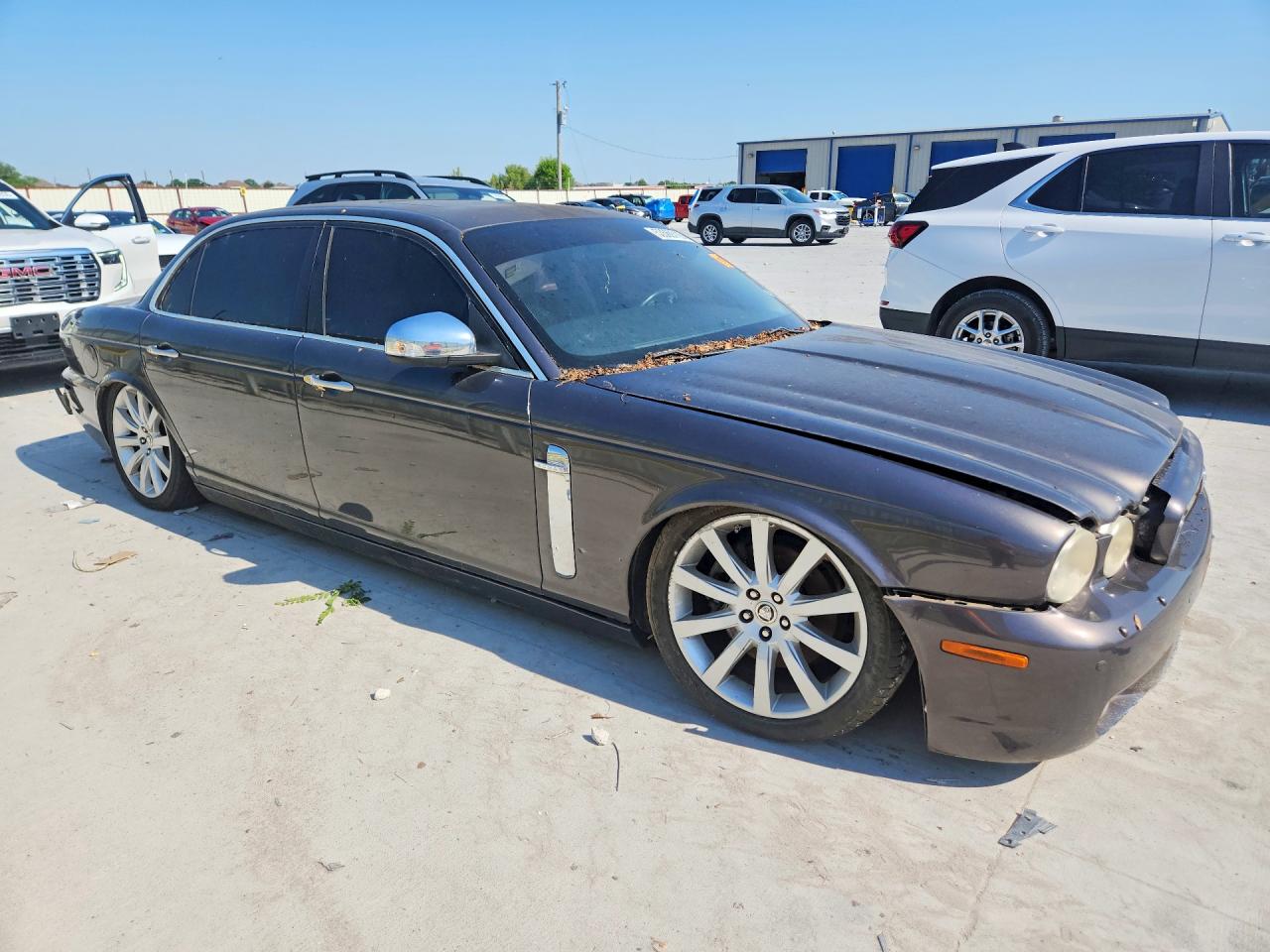 2008 Jaguar Xj Vanden Plas Gray vin: SAJWA82B98SH20583