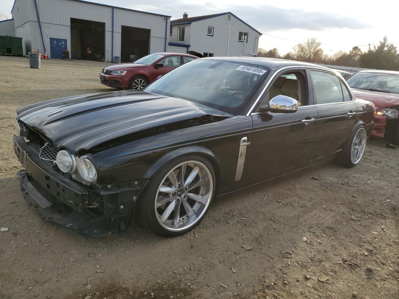2009 Jaguar Xj Super V8 Черный vin: SAJWA82B99SH31410