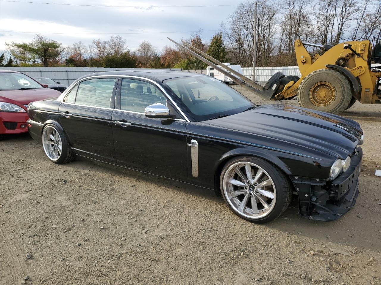 2009 Jaguar Xj Super V8 Черный vin: SAJWA82B99SH31410