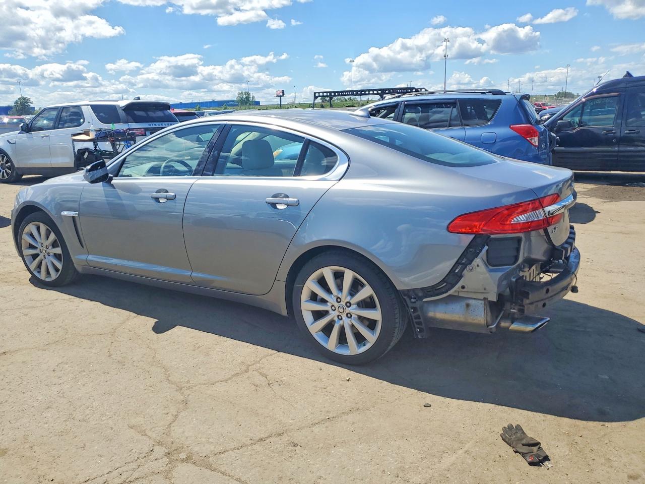 2013 Jaguar Xf Gray vin: SAJWJ0EF1D8S86793