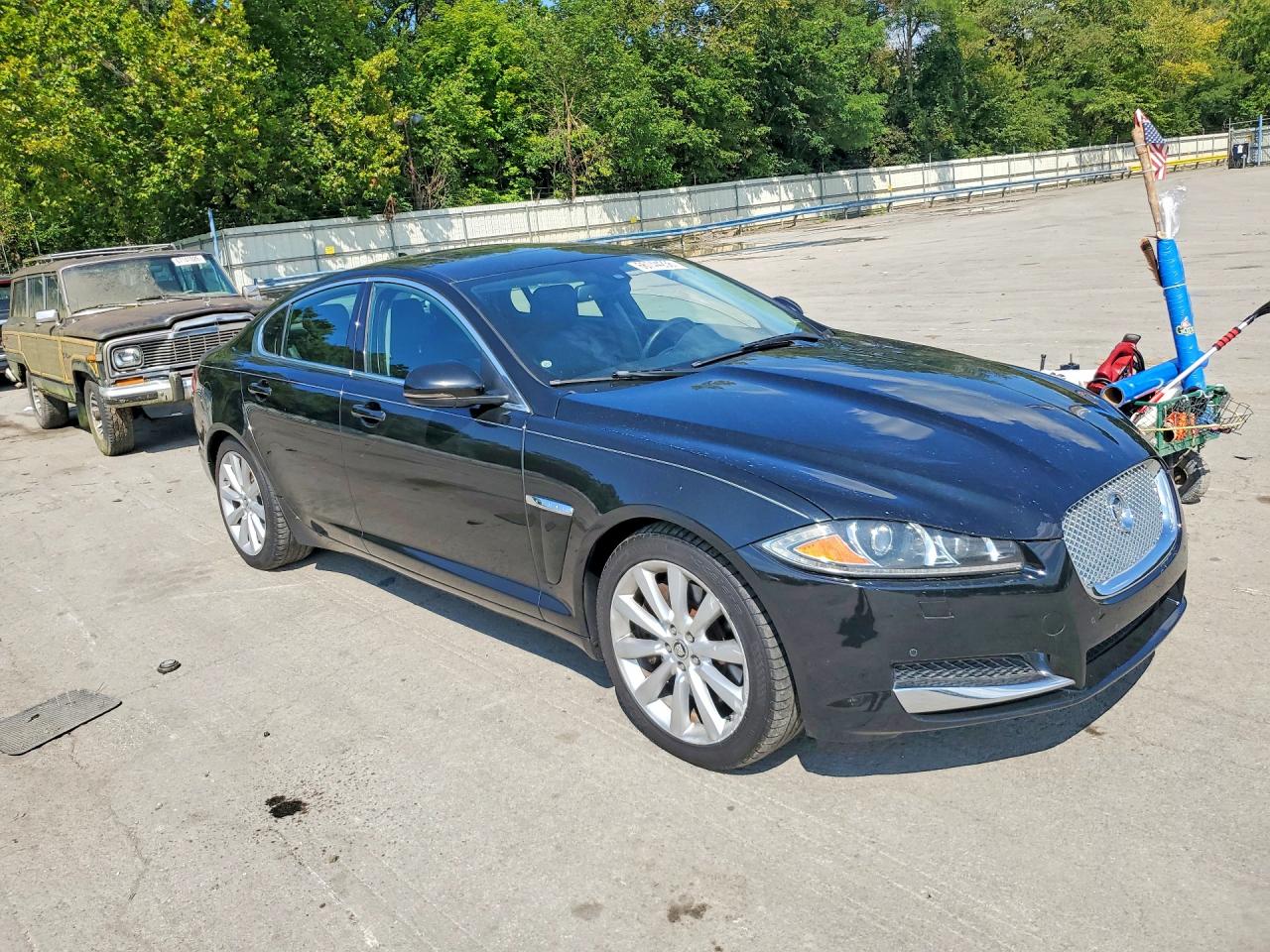 2013 Jaguar Xf Black vin: SAJWJ0EF1D8U07046