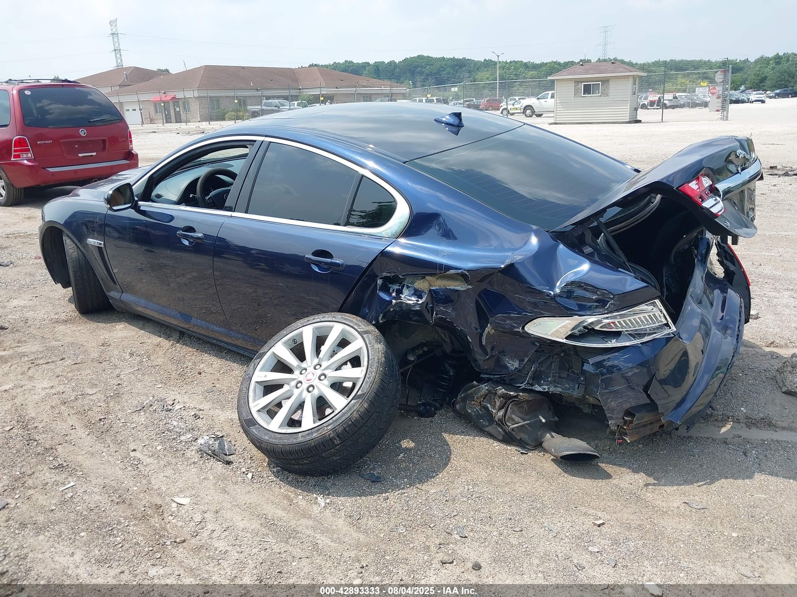 2014 Jaguar Xf V6 Sc Синий vin: SAJWJ0EF1E8U10112