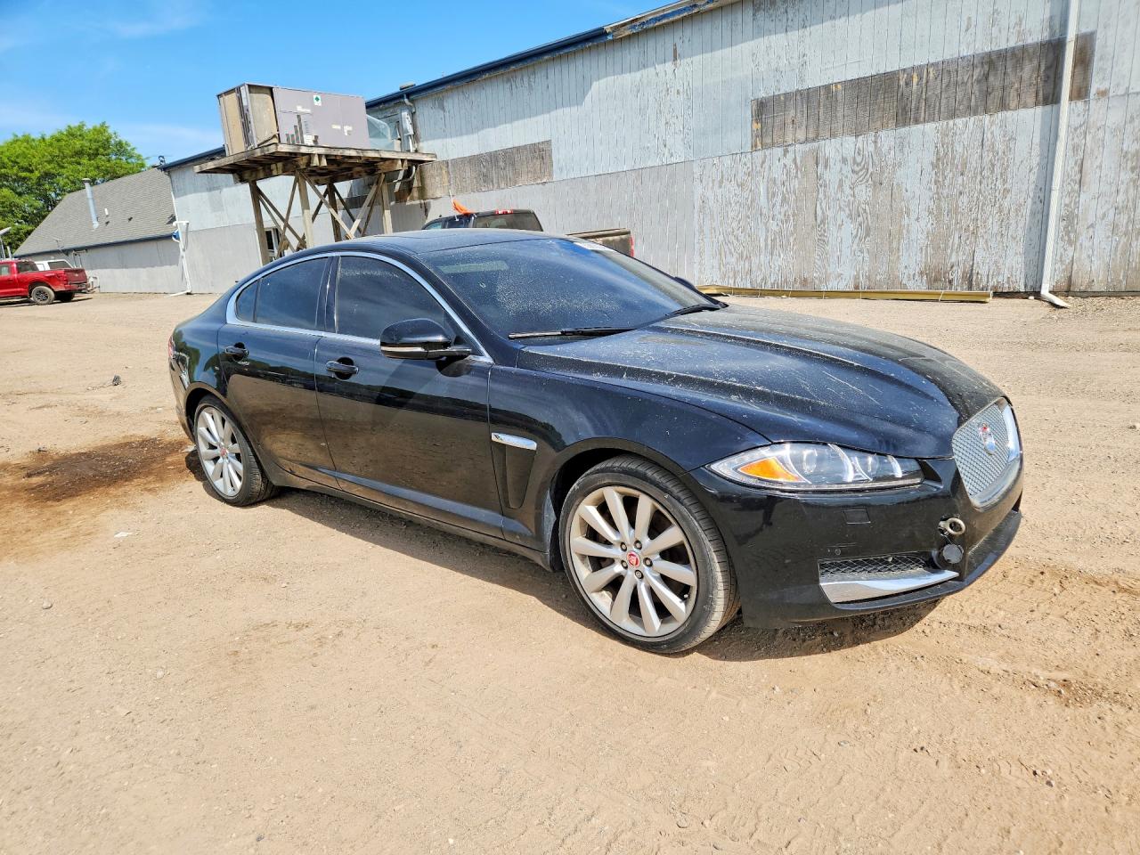 2014 Jaguar Xf Black vin: SAJWJ0EF6E8U12664