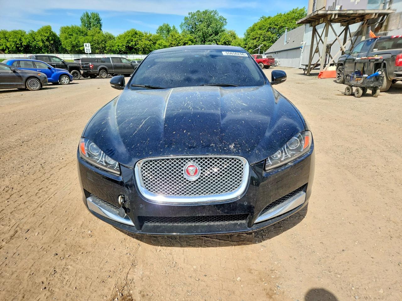 2014 Jaguar Xf Black vin: SAJWJ0EF6E8U12664